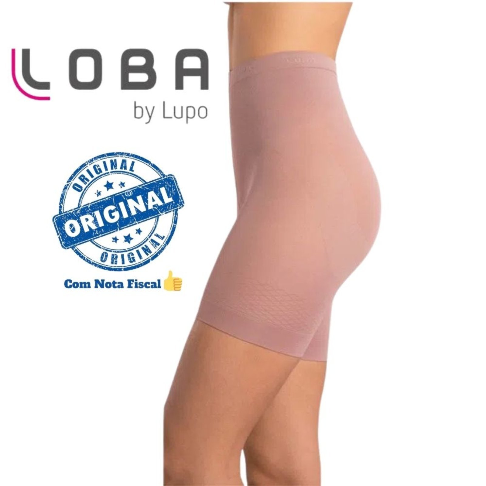Bermuda Feminina Loba Reduz Medidas E Comprime A Barriga