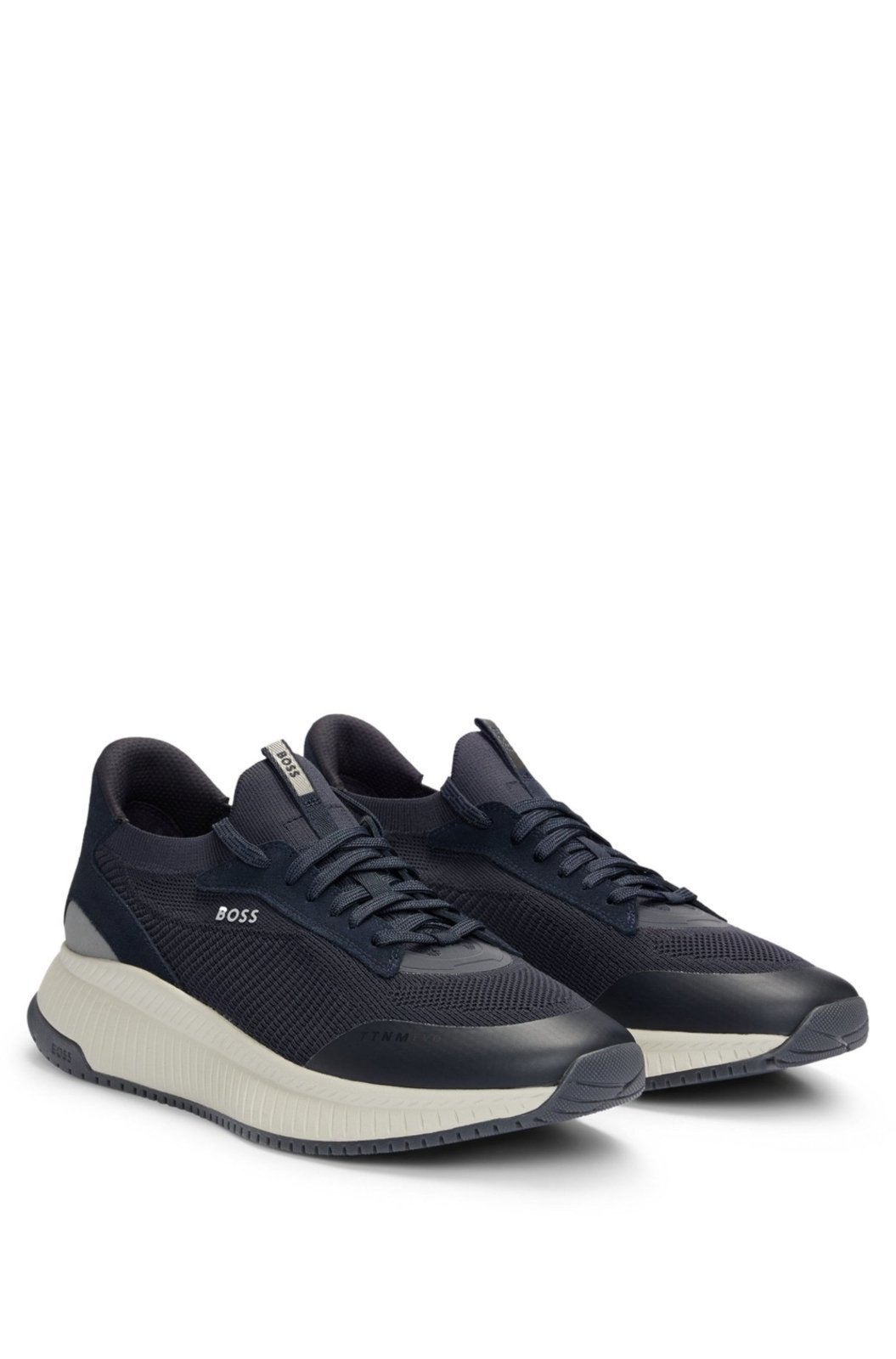 Sapatilhas Ttnm Evo Com Parte Superior De Malha Azul - 41