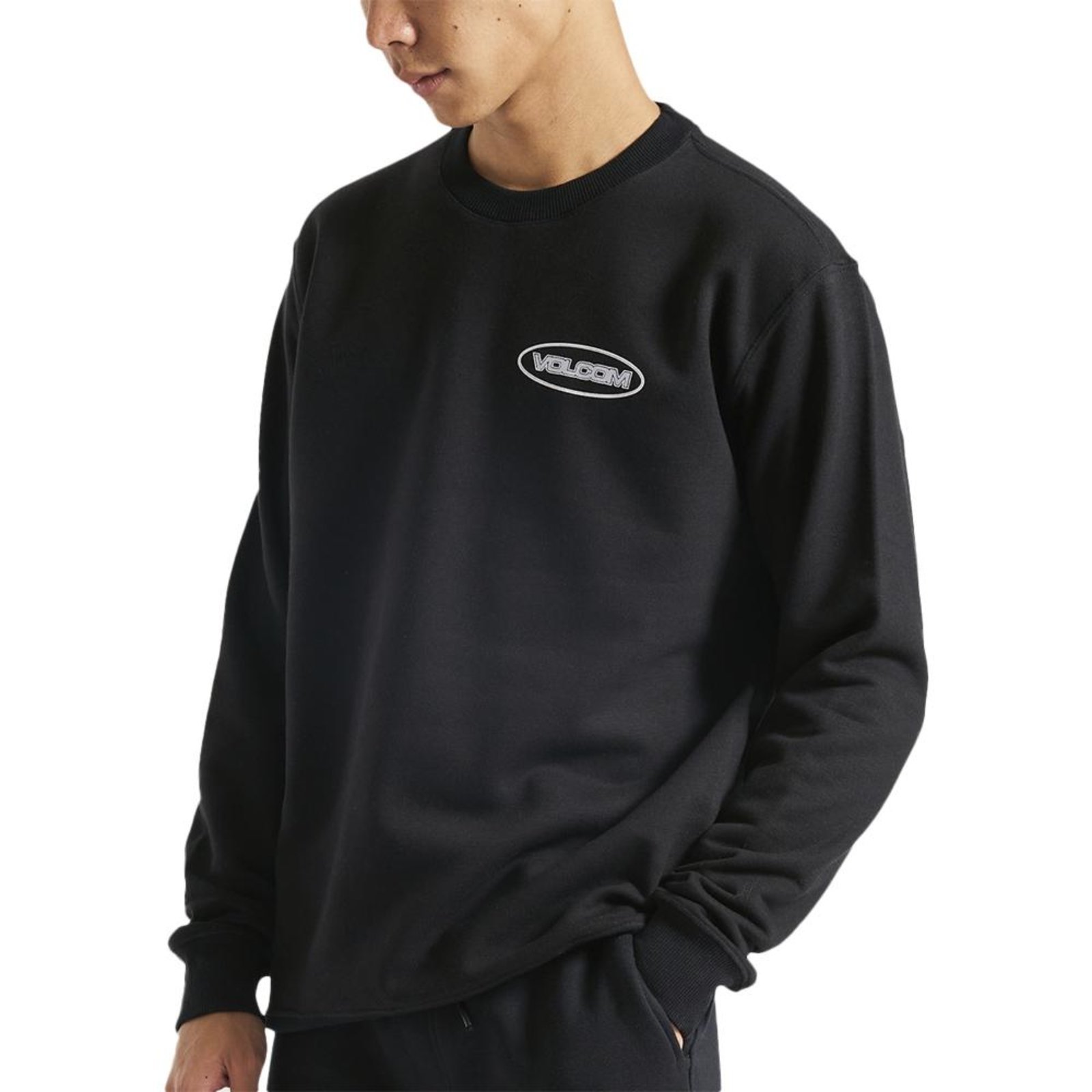 Moletom Volcom Careca Stormy WT23 Masculino Preto