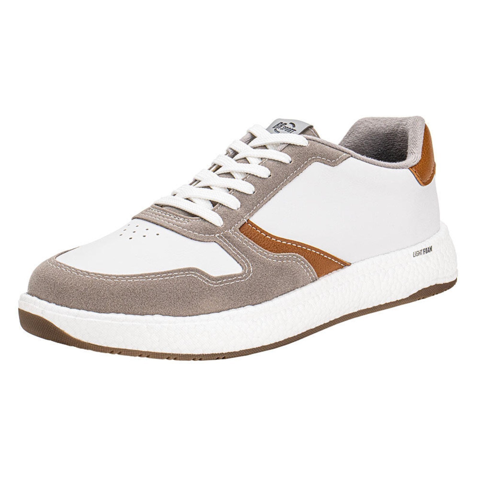 Tênis Masculino Casual Brsport 2297102 0442971 Branco