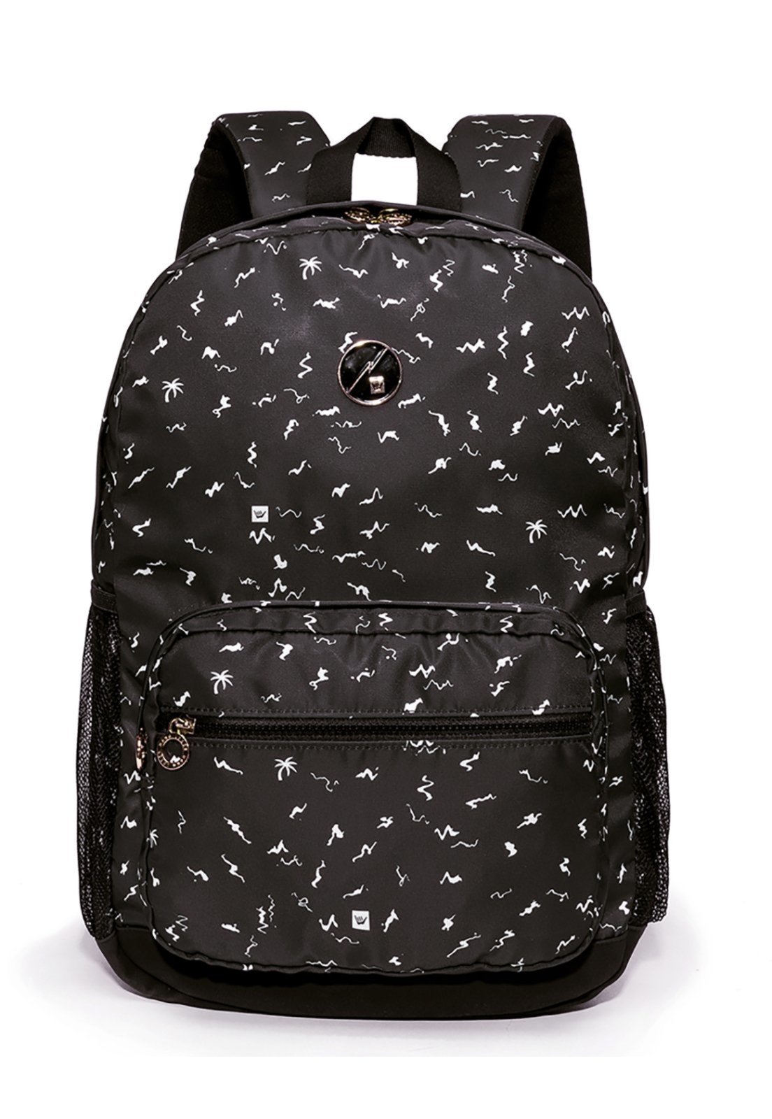 Mochila Hang Loose Moderna Escolar Reforçada Faculdade