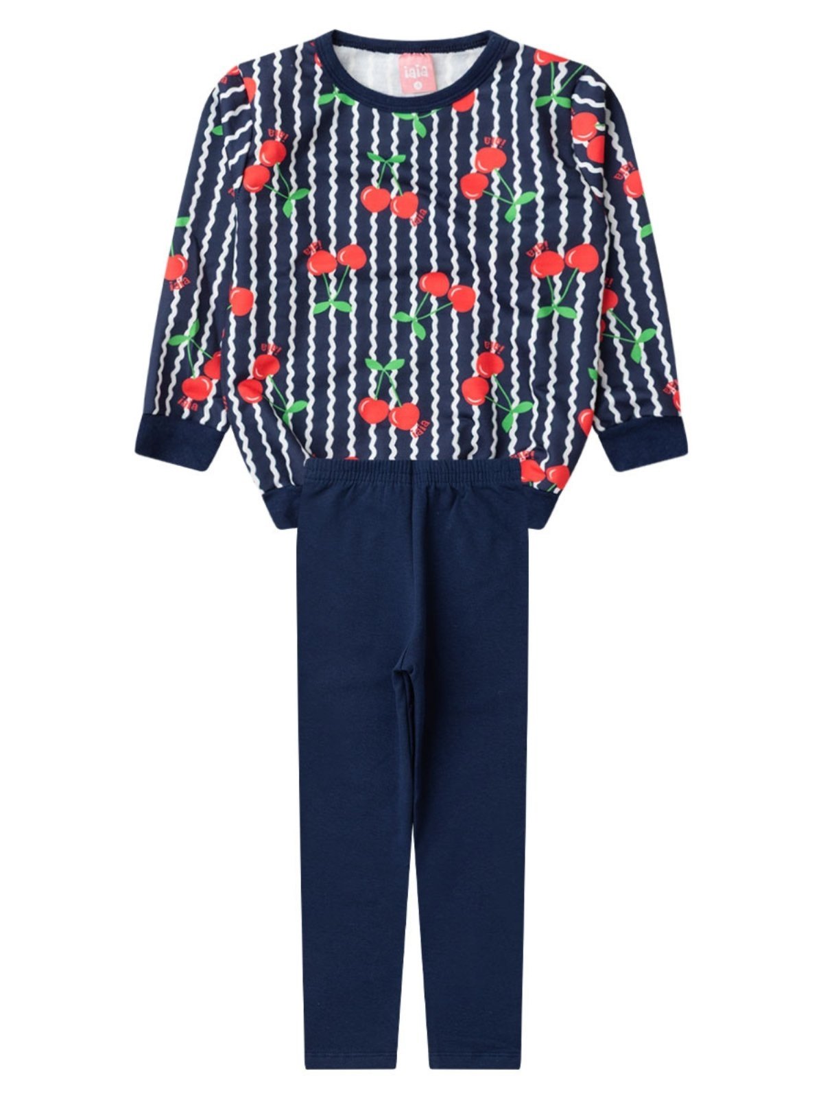 Infantil - Conjunto Menina Inverno Cereja Iaia