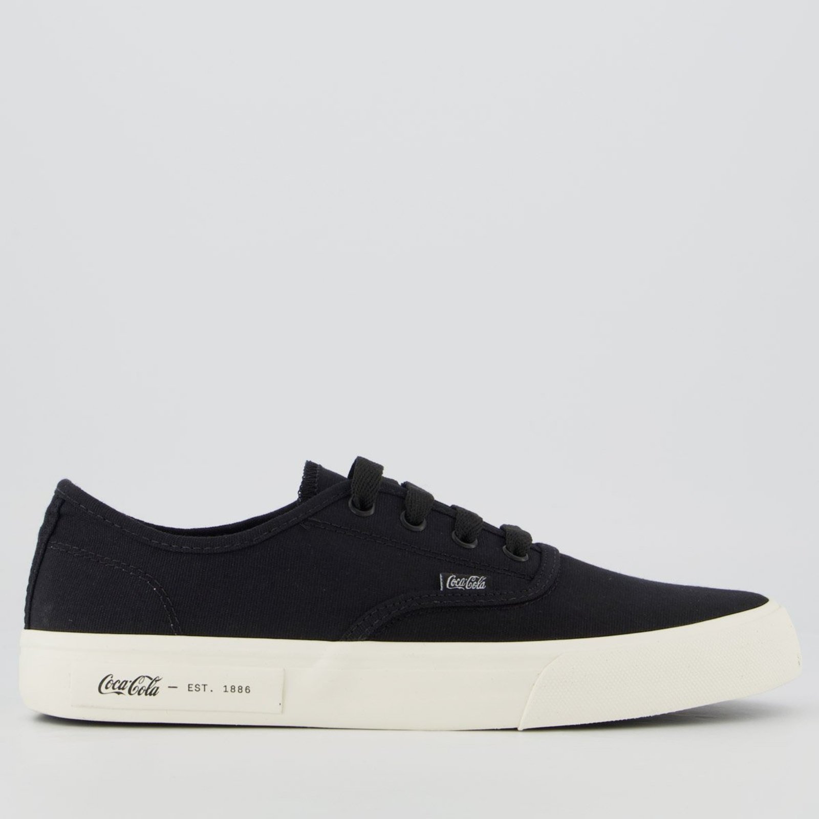Tênis Coca-Cola Kick Travel Feminino Preto