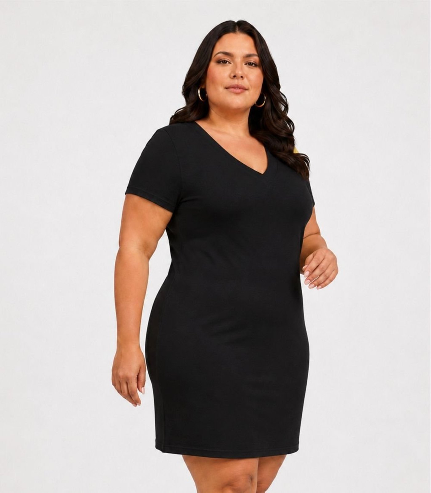 Vestido Feminino Em Ribana Secret Glam Preto