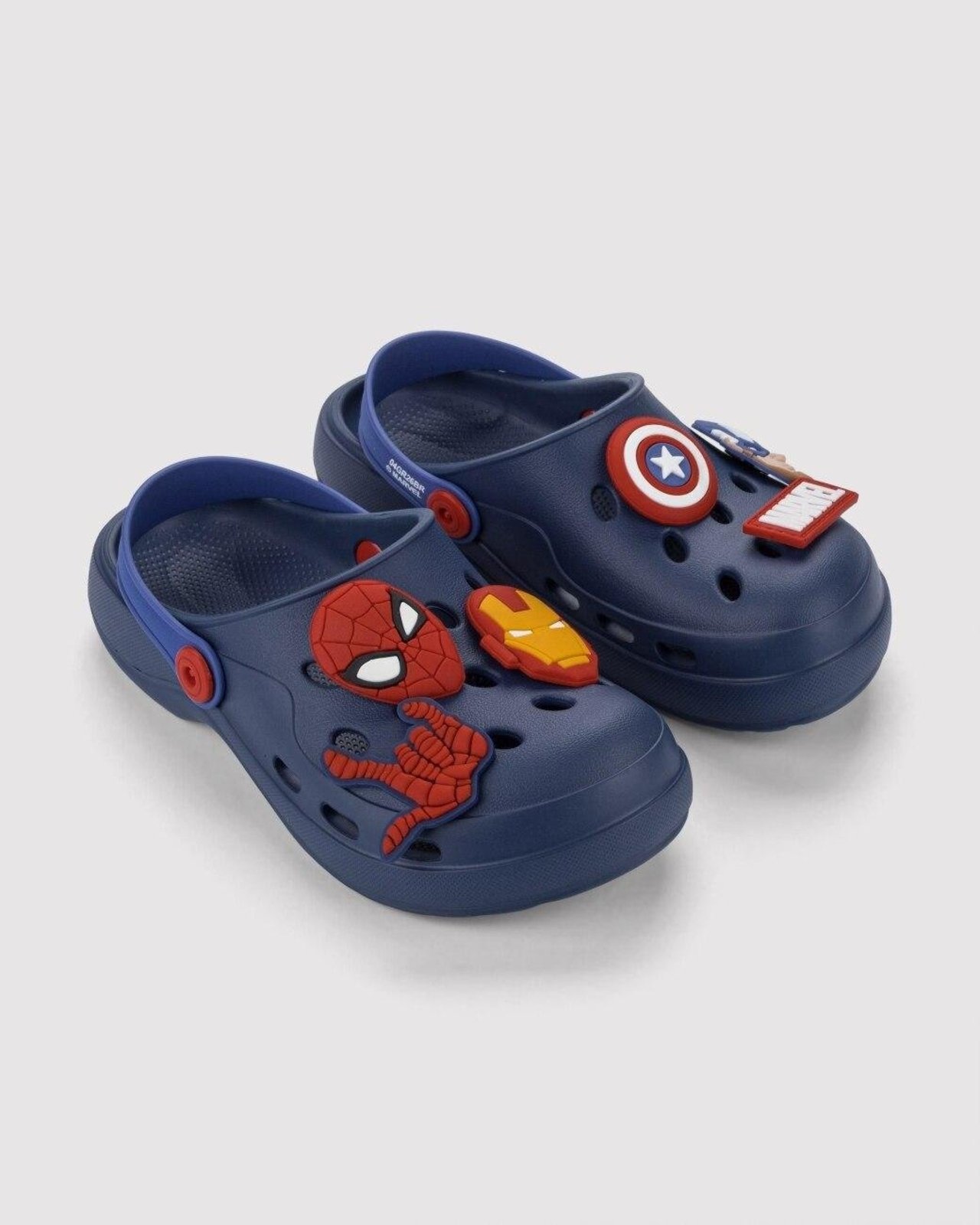 Infantil - Sandália Babuche Grendene Marvel Homem-Aranha Azul