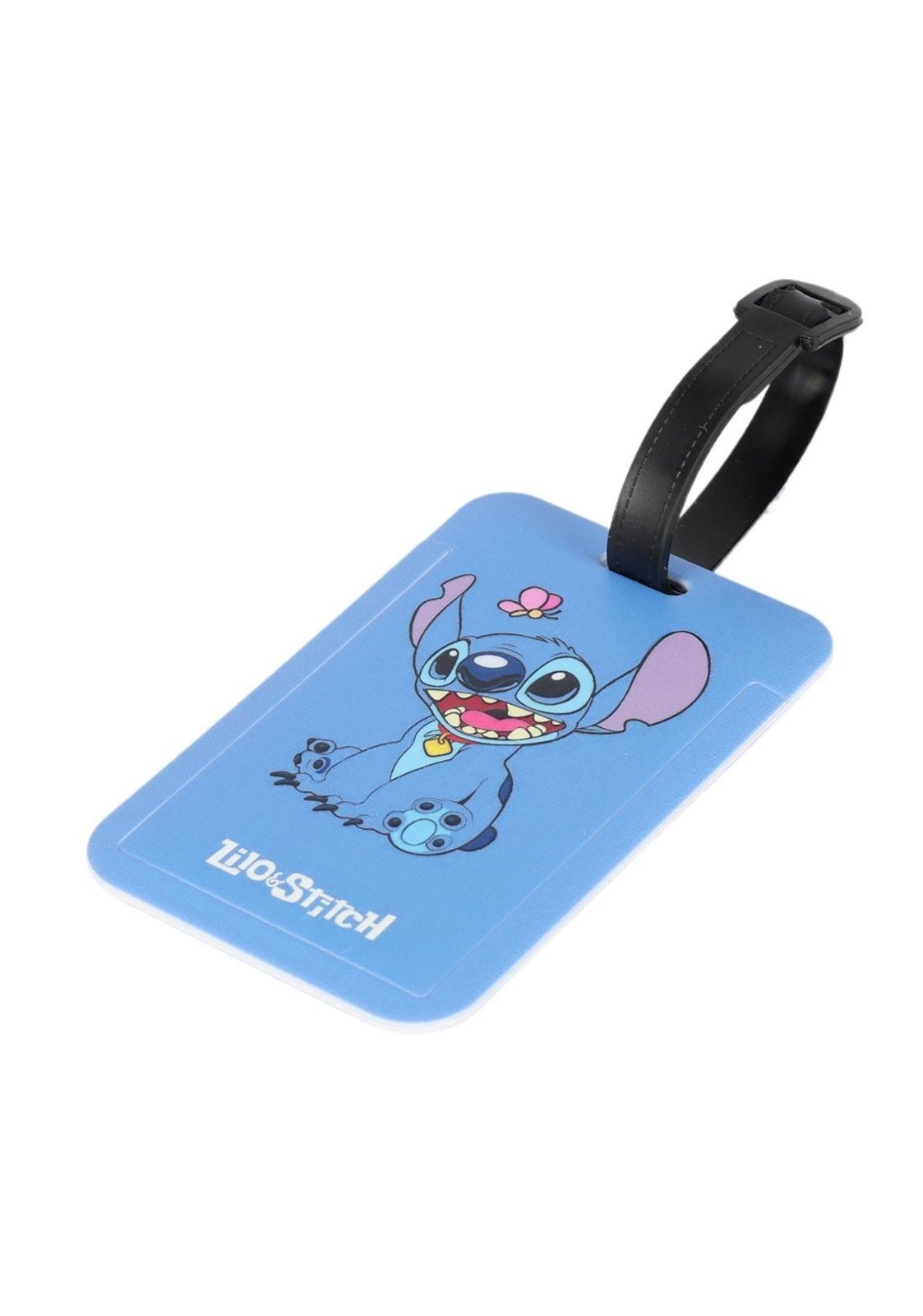 Vista 3 Infantil - Identificador de Bagagem Stitch Tree Disney Luxcel azul Luxcel azul