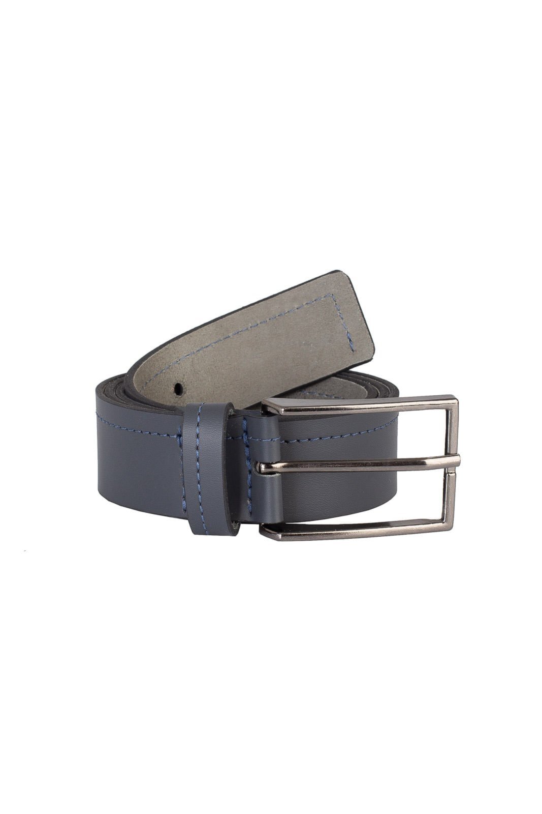 Cinto Vira Vento Masculino De Couro Gael – Azul
