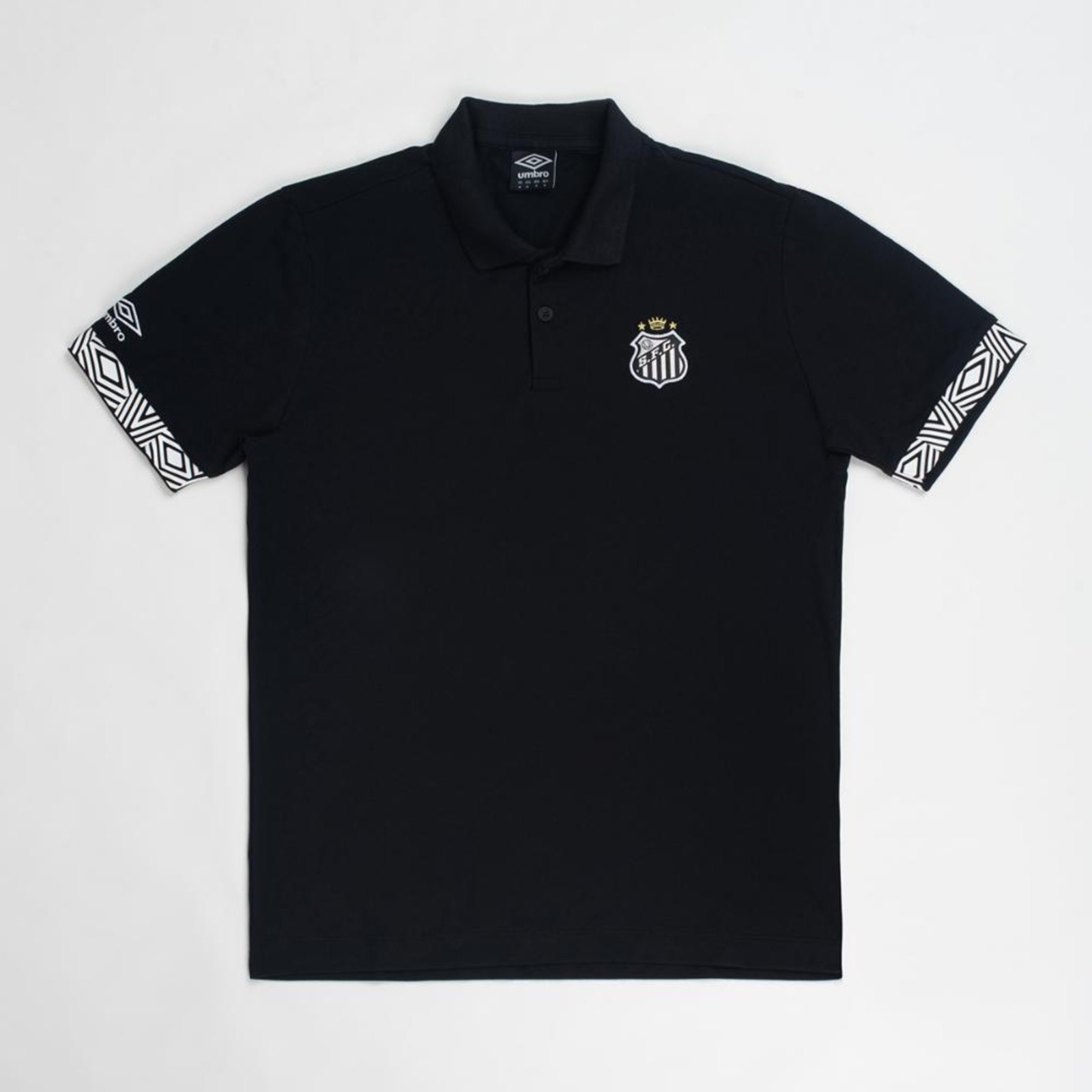 Pólo Masculina Umbro Santos Viagem 2026 Incolor