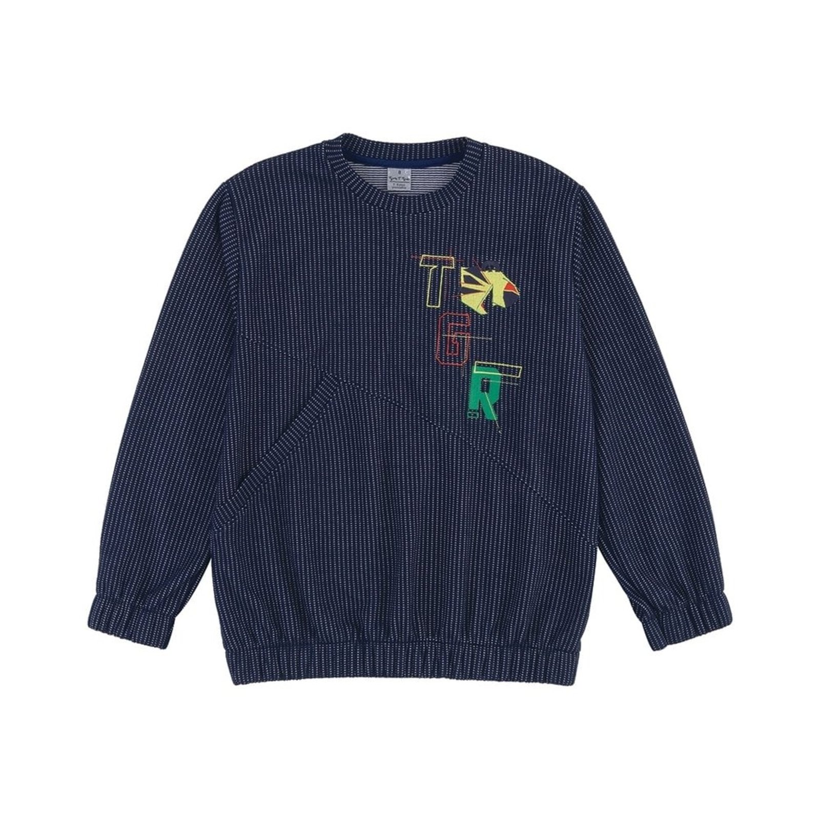 Infantil - Blusão Jaquard Menino Tigor T. Tigre