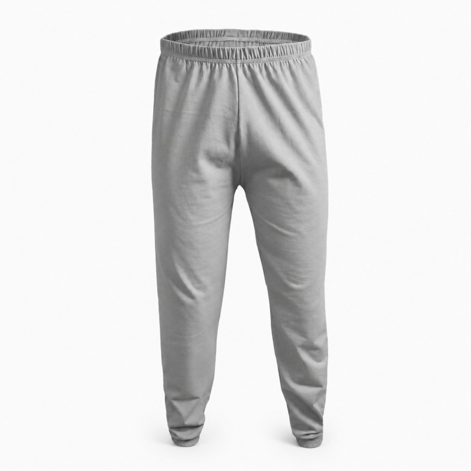 Calça Pijama Básica Masculina Sem Estampa Lisa Confortável - Cinza