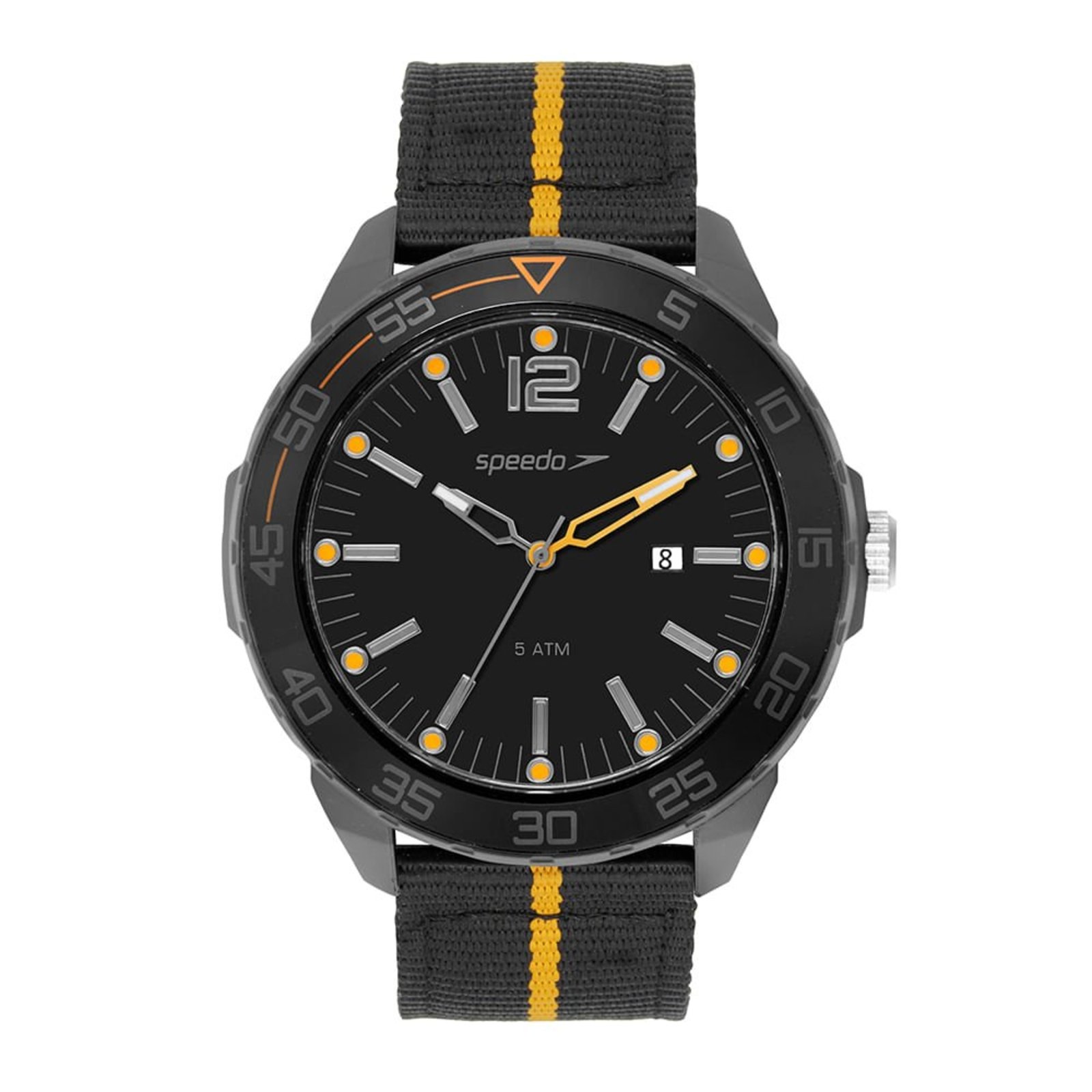 Relógio Masculino Speedo Preto e Dourado Clássico Speedo