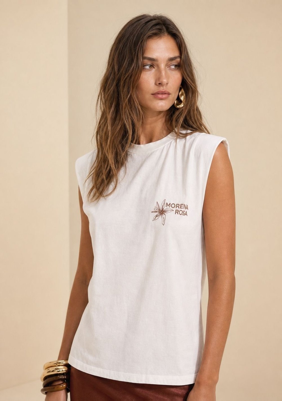 Camiseta Regata Origem - Off-white