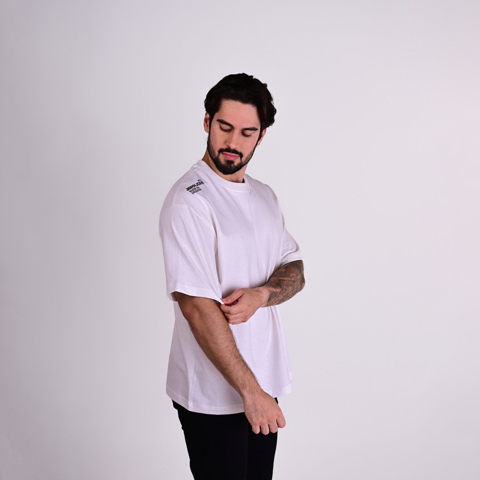 Vista 3 Camiseta John John Box Optical Off White Jonh John off-white white Jonh John off-white white