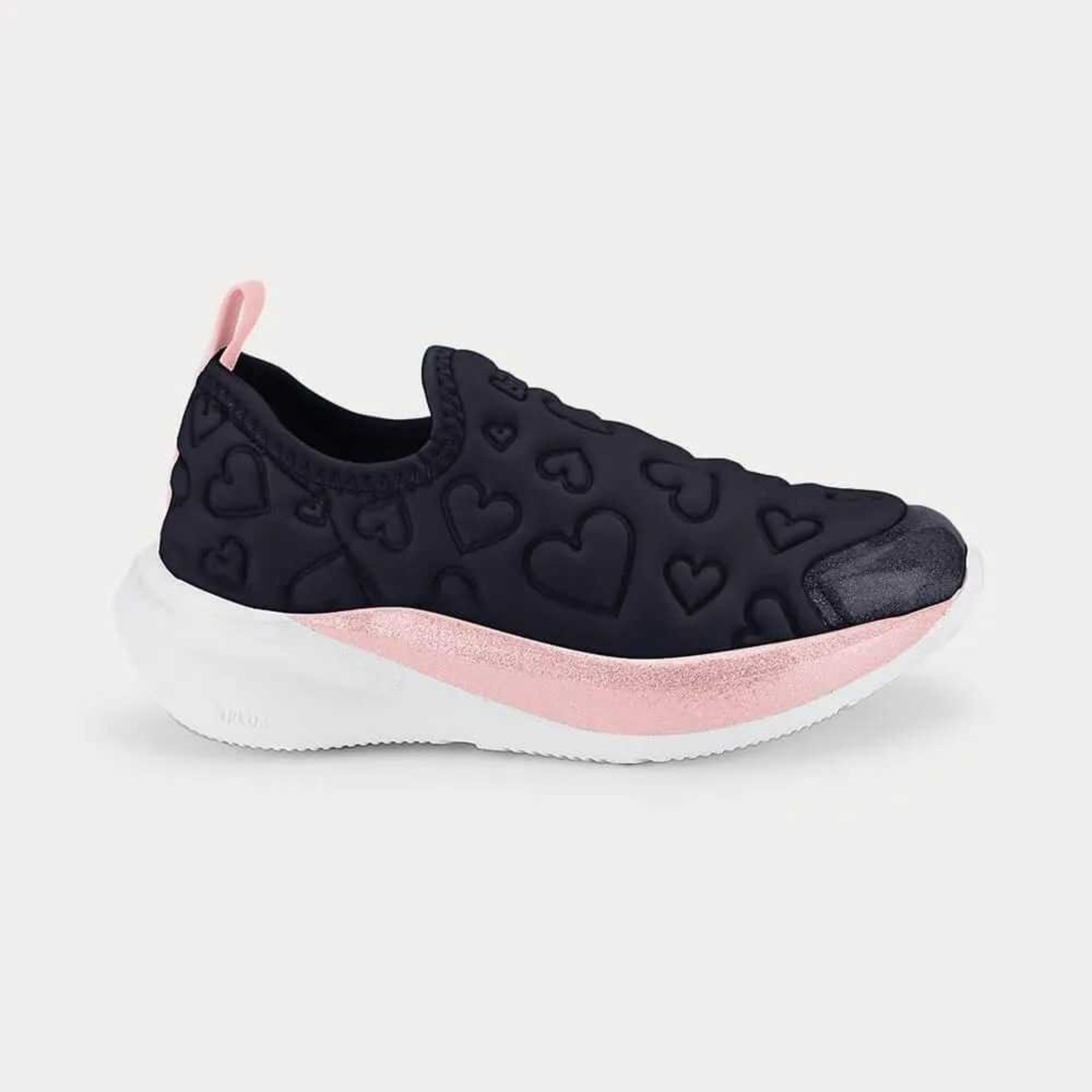 Infantil - Tênis Menina Bibi Volt 2.0 Azul Com Corações
