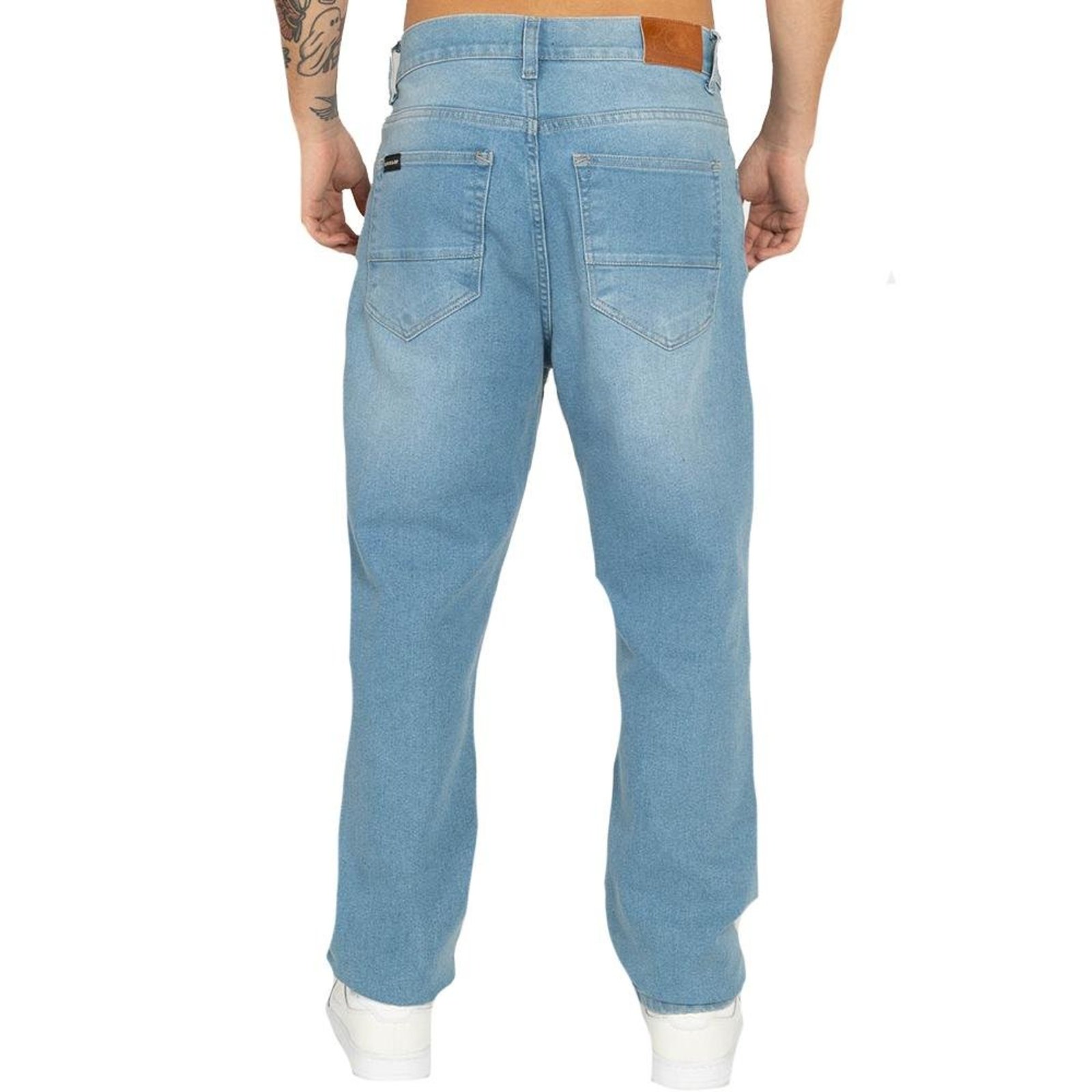 Calça Quiksilver Jeans Everyday Delave WT26 Masculina Azul