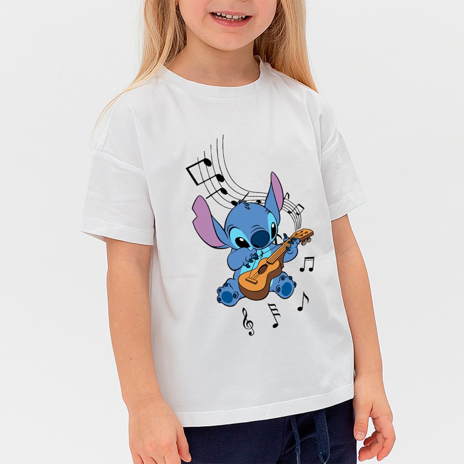 Vista 3 Infantil - Camiseta Ousy Branca Desenhos branco ousy branco
