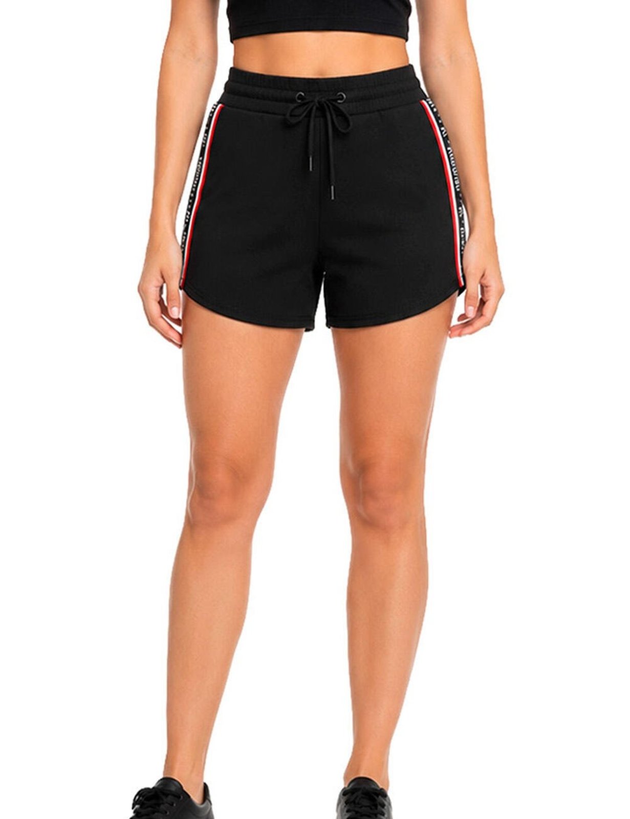 Short Moletom Feminino Aéropostale 98137823 Preto