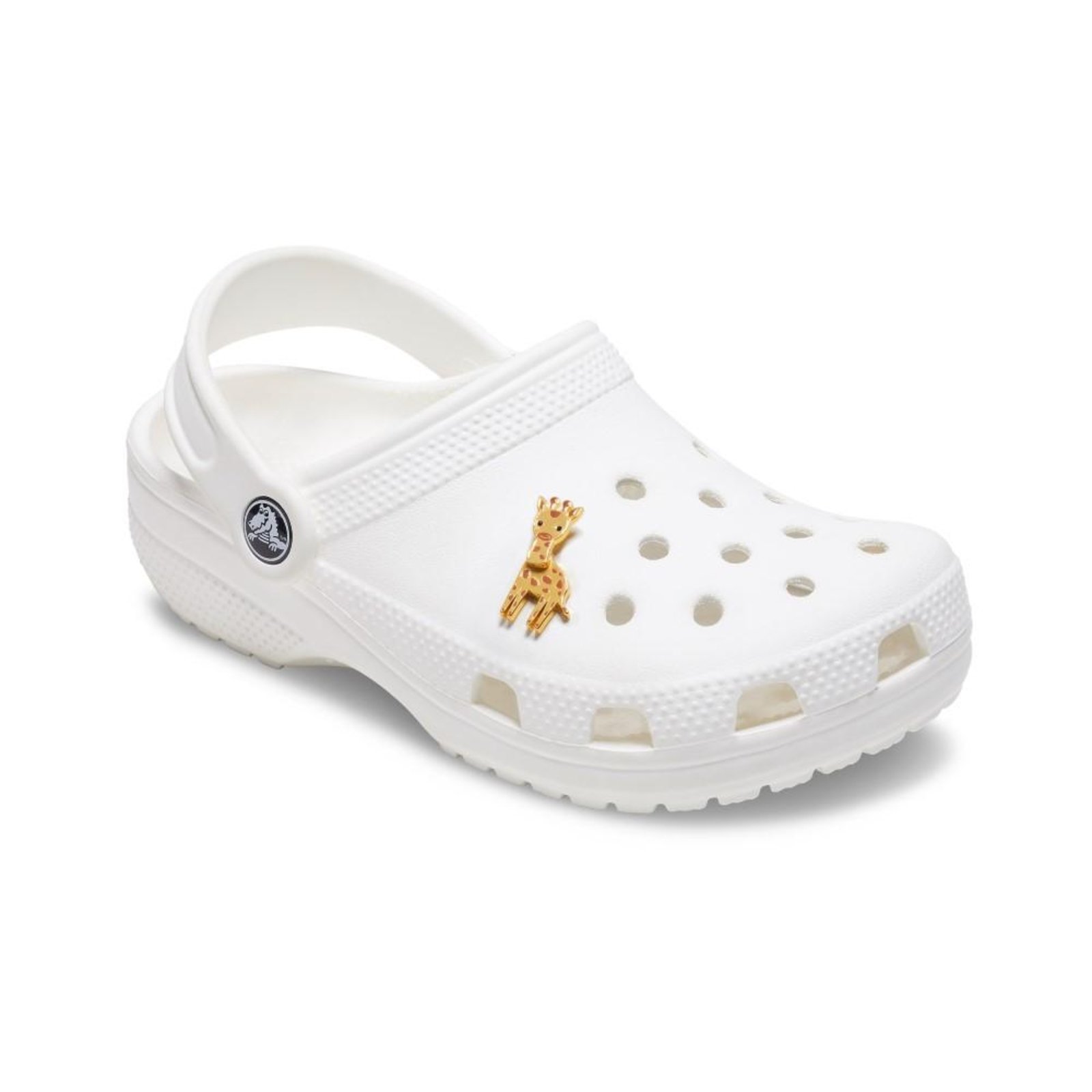 Vista 3 Infantil - Jibbitz™ Girafa Dourada UNICO Crocs branco Crocs branco