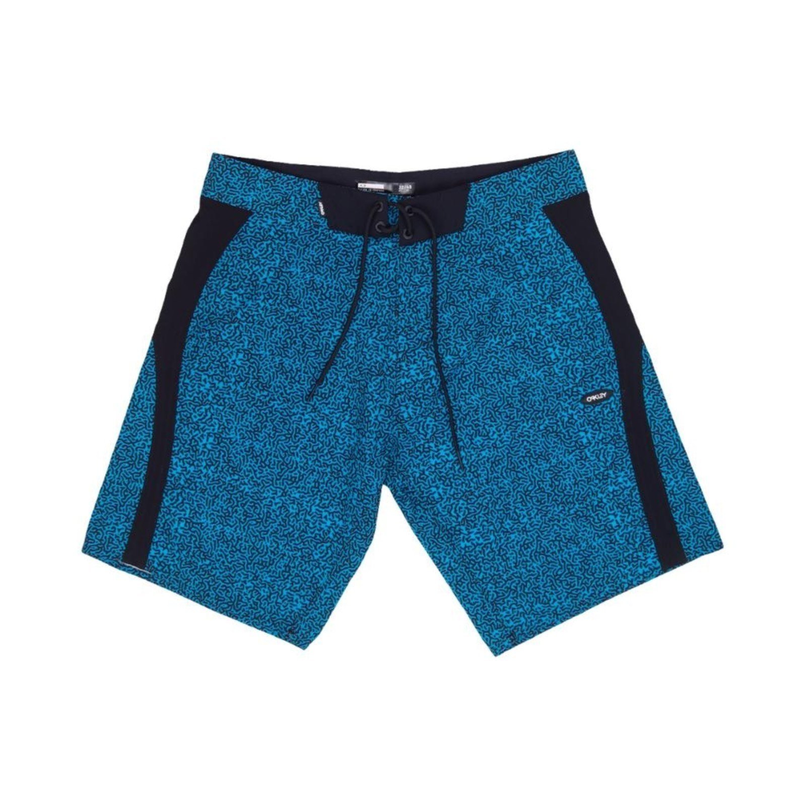 Bermuda Oakley Coral Organic Print Boardshorts Astral Blue