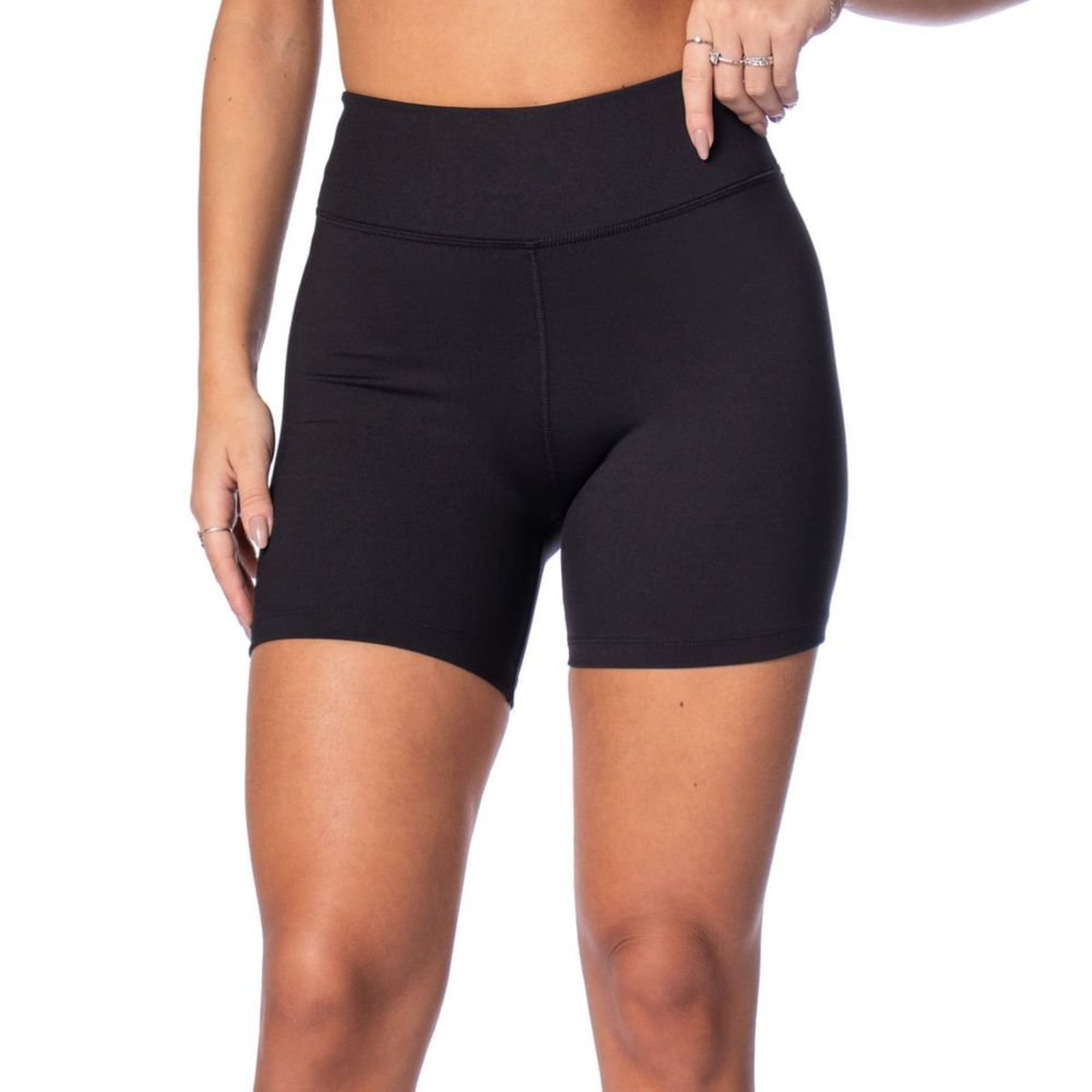 Bermuda Feminina Fila Flat Life Ii Preto/Vermelho