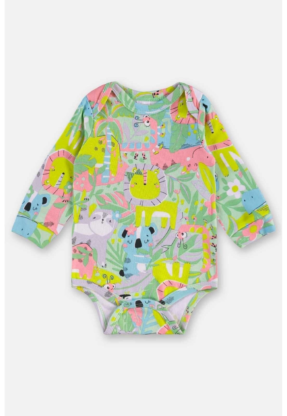 Infantil – Body em Suedine para Menina Up Baby Verde