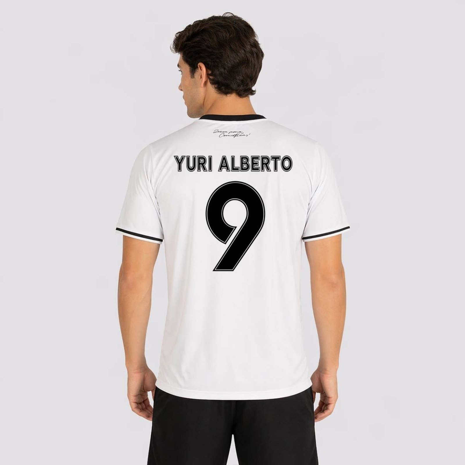 Camisa Corinthians Lumina Branca 9 Yuri Alberto