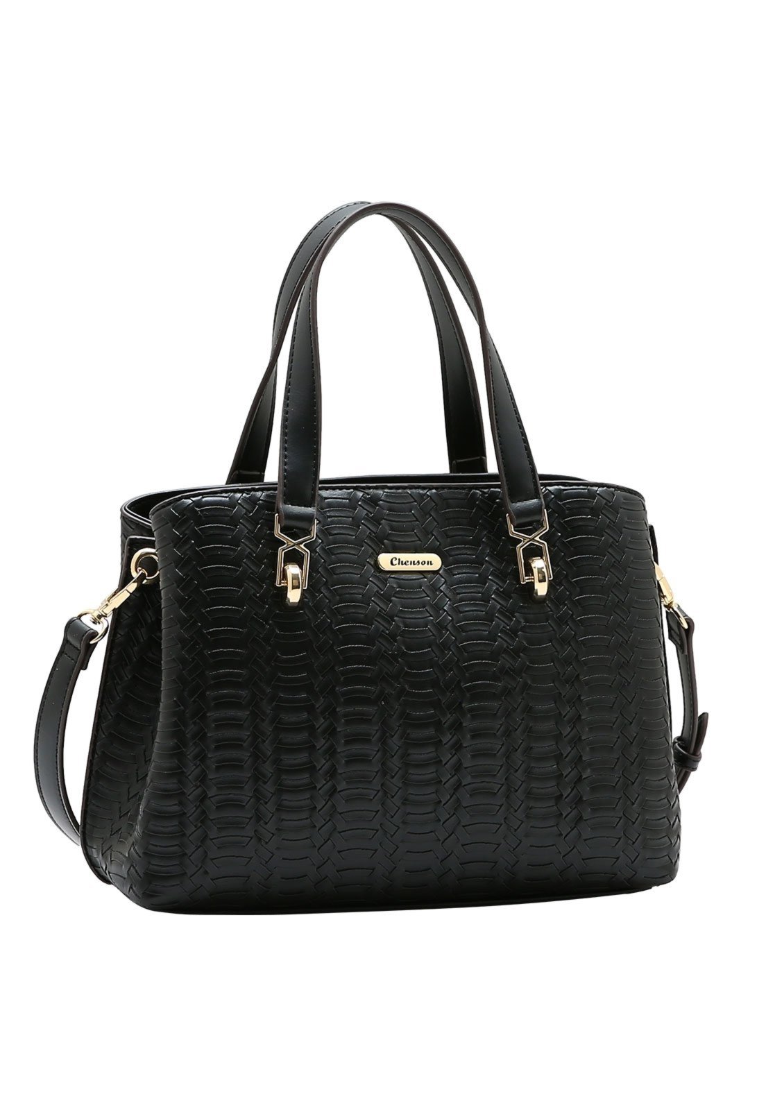 Bolsa Feminina Chenson Mão Tressê Western 3485649 Preto