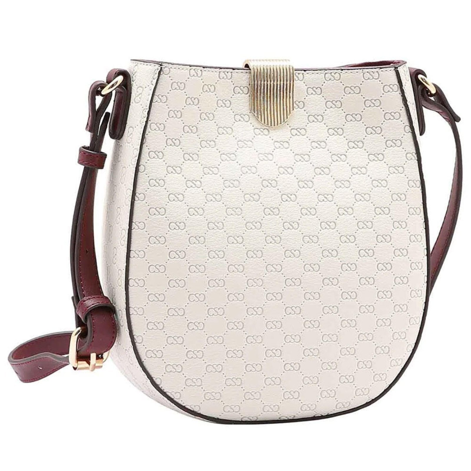 Bolsa Feminina Transversal Chenson Cg85050 1825050 Bege