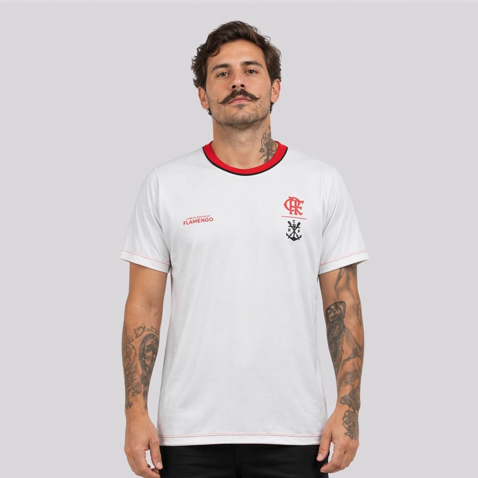 Camisa Flamengo Chocar Branca