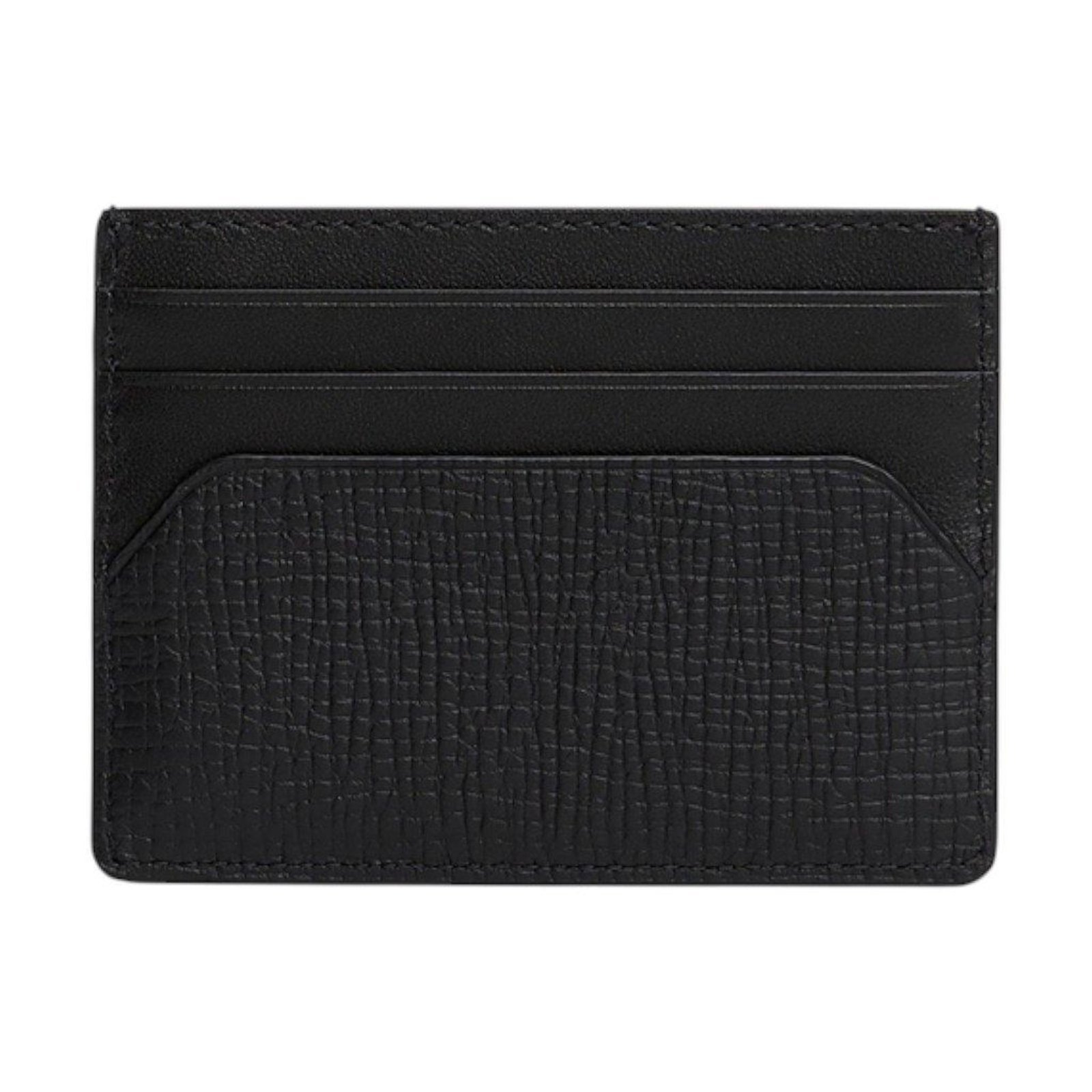 Vista 3 Carteira Tommy Hilfiger Flag Cc Holder Masculino Couro preto Tommy Hilfiger preto