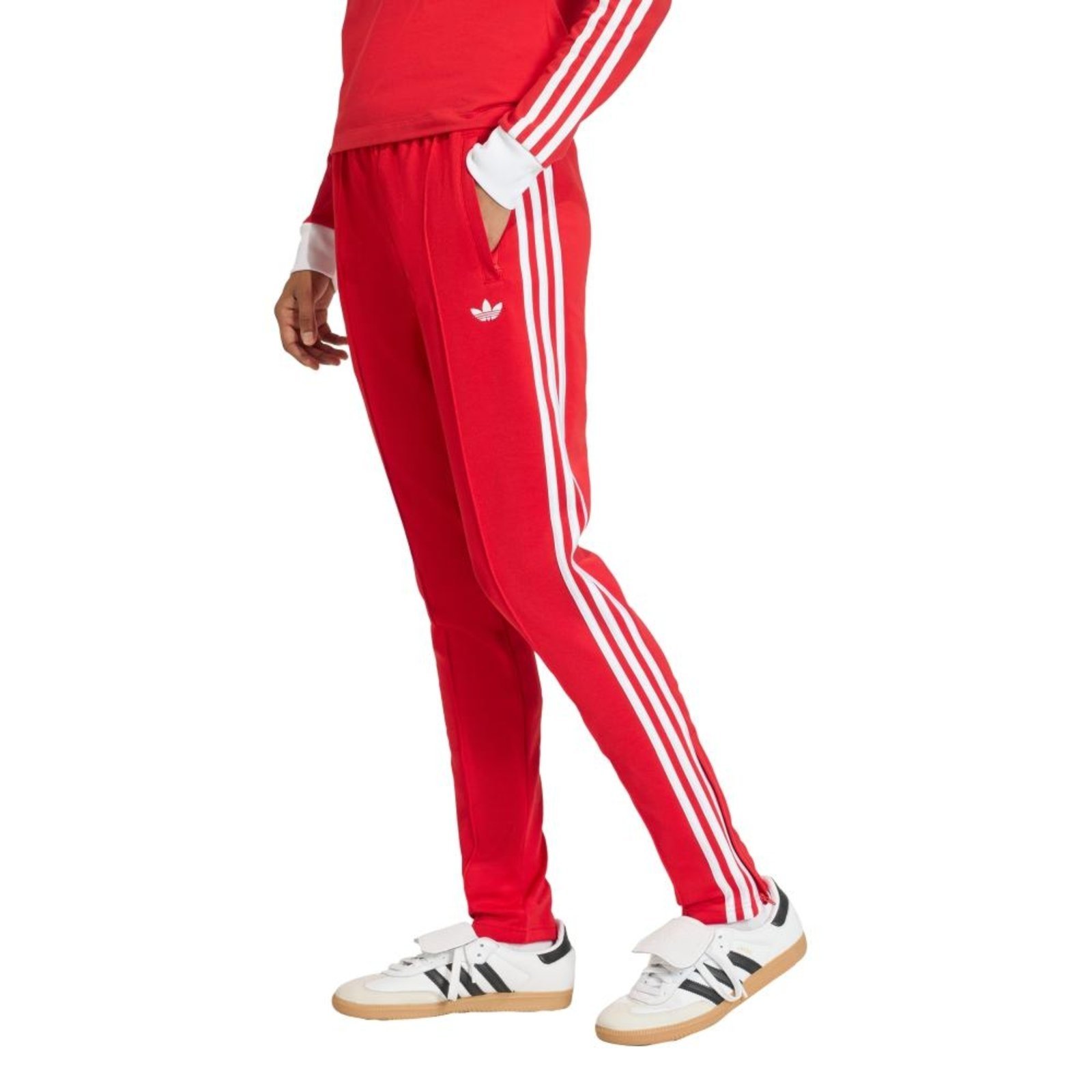 CALÇA ESPORTIVA SST CLASSIC adidas Originals Vermelho