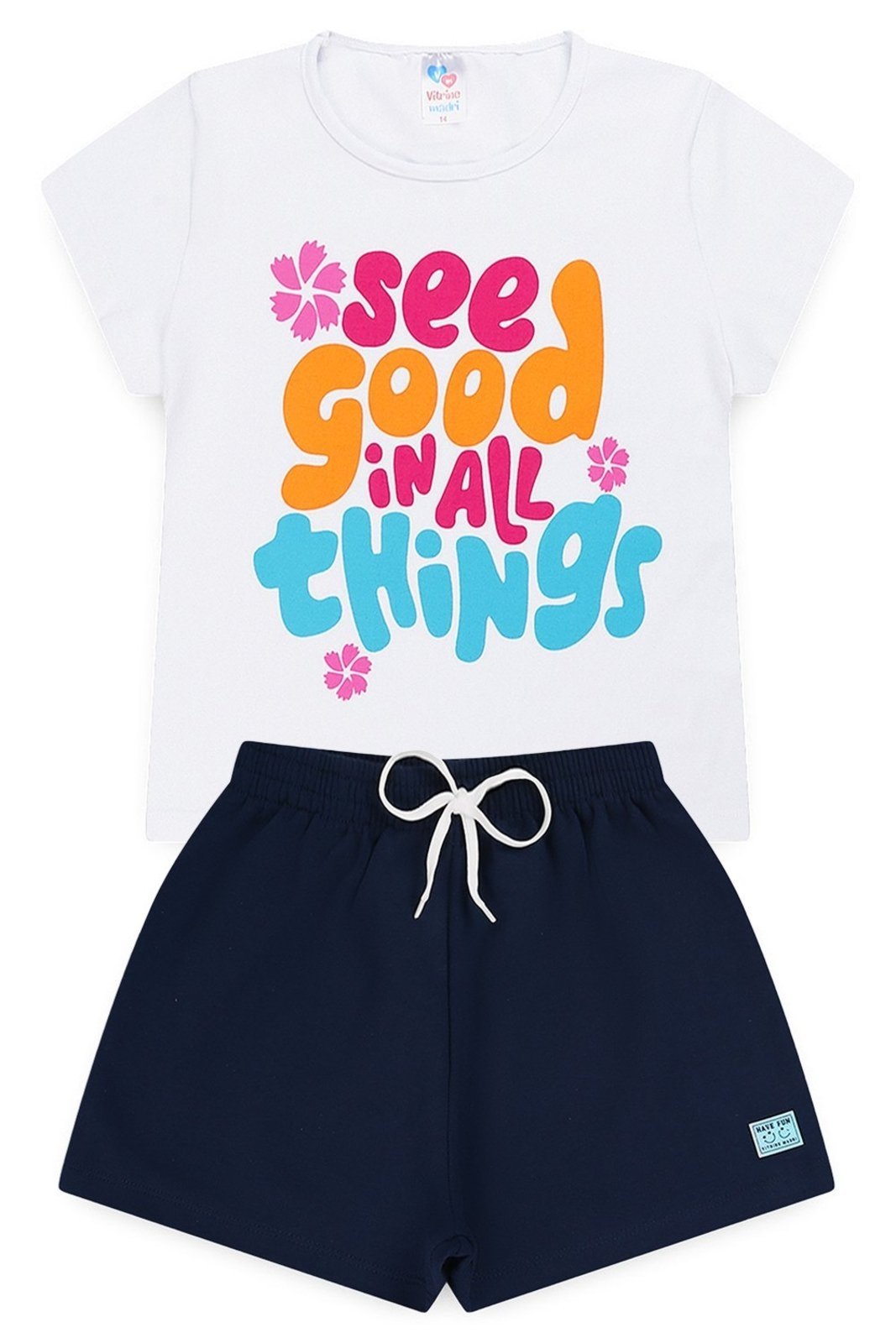 Infantil - Conjunto Juvenil Verão Feminino Good Things