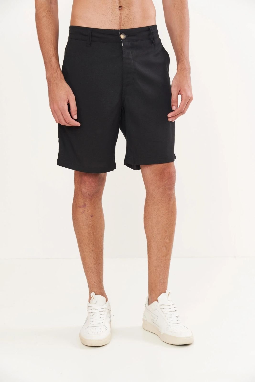 Bermuda Linho Colcci Preto