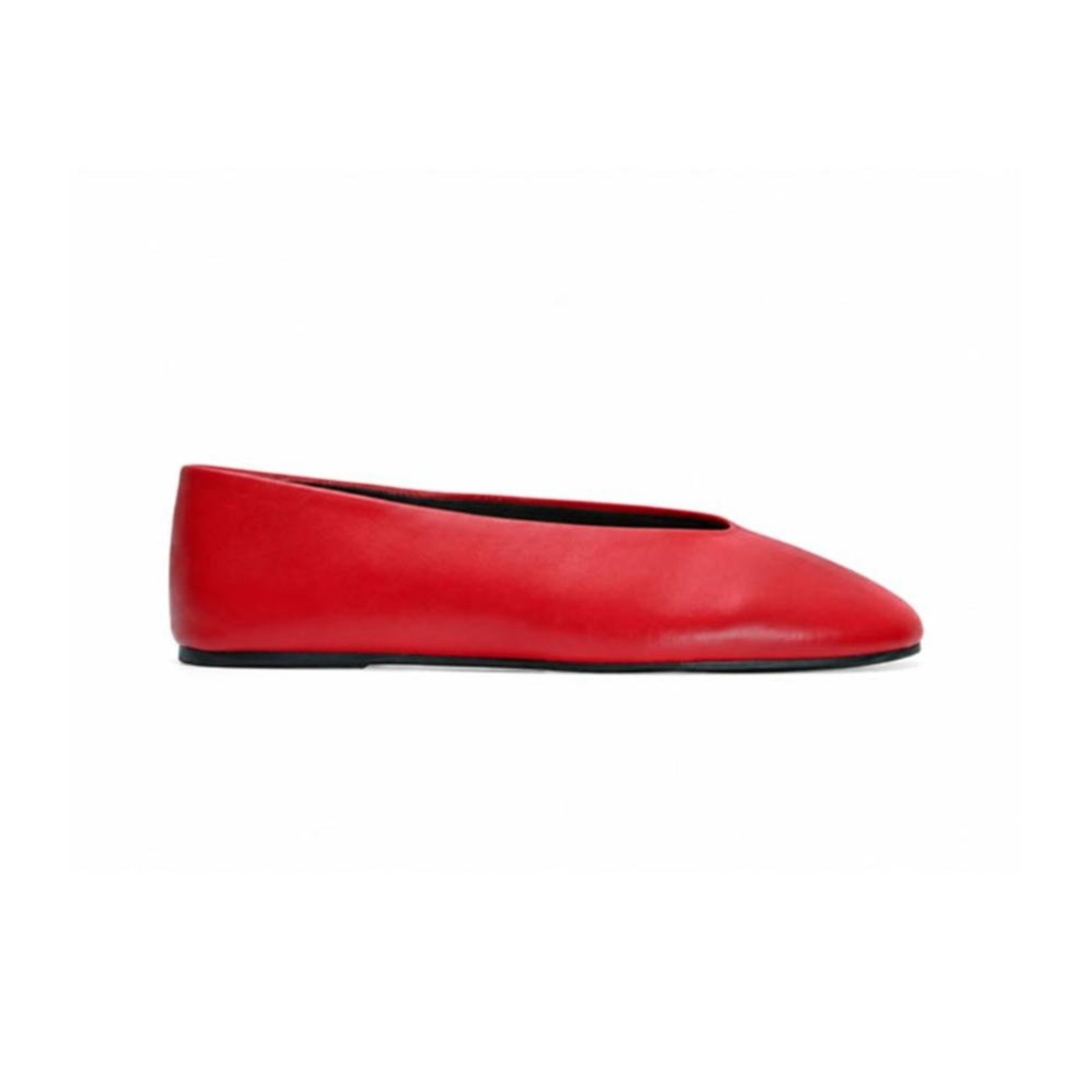 Nayara - Sapatilha Feminina Ballerina Vermelha Damannu Vermelho