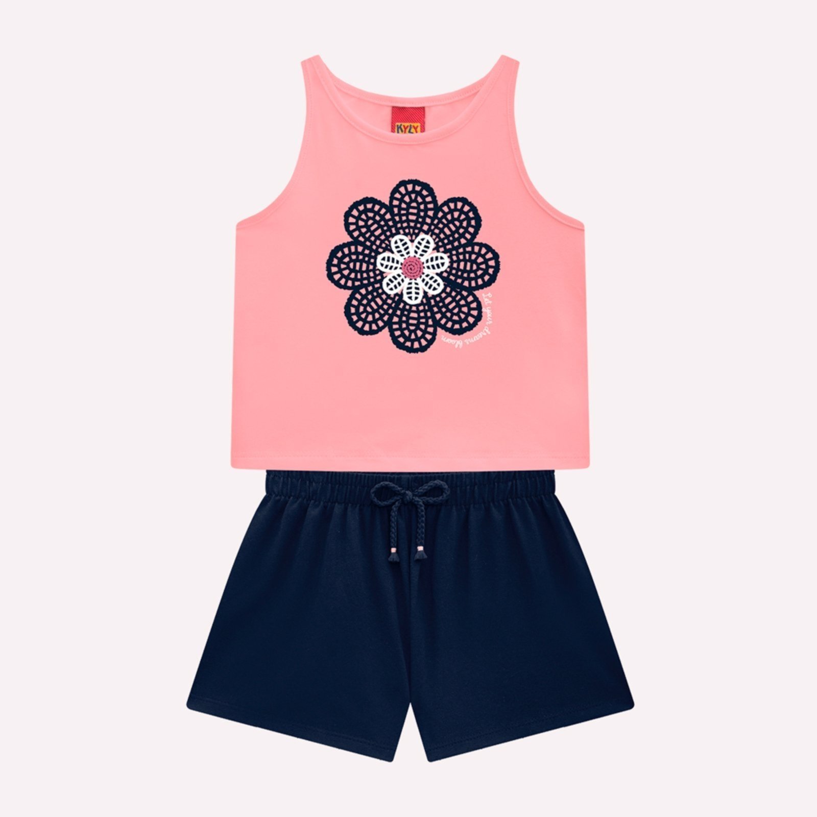 Infantil – Conjunto Menina Flor Kyly