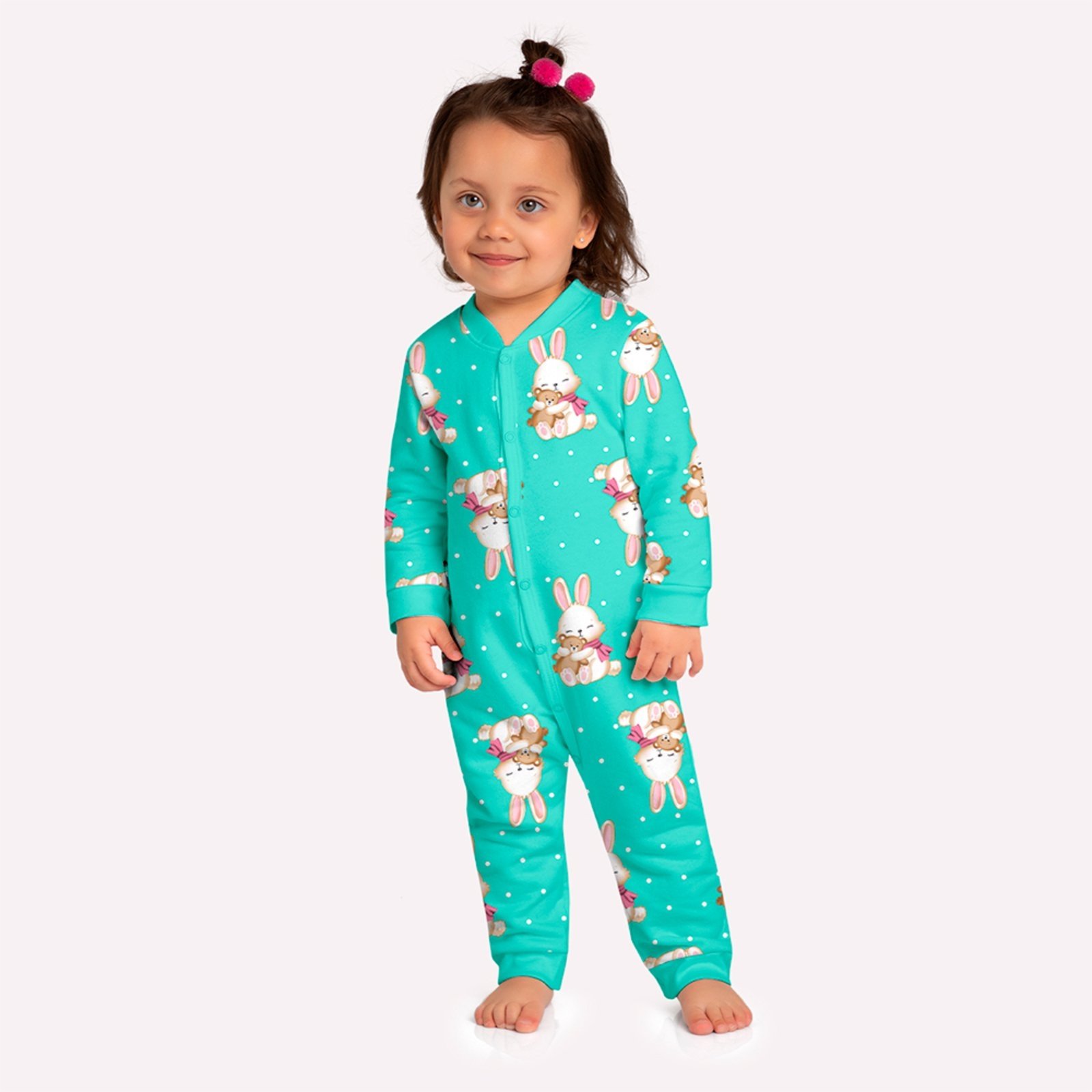 Pijama Menina Coelhinhos Kyly