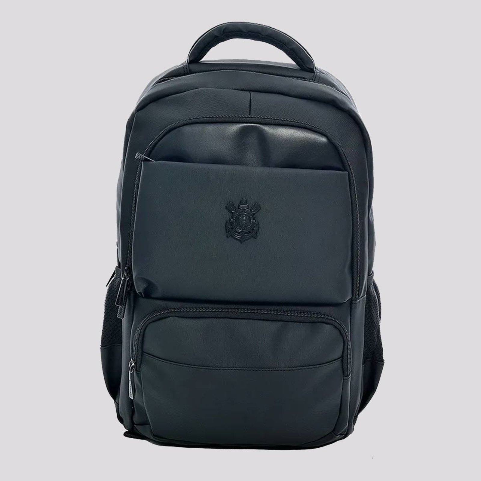 Mochila Corinthians Escudo II Preta
