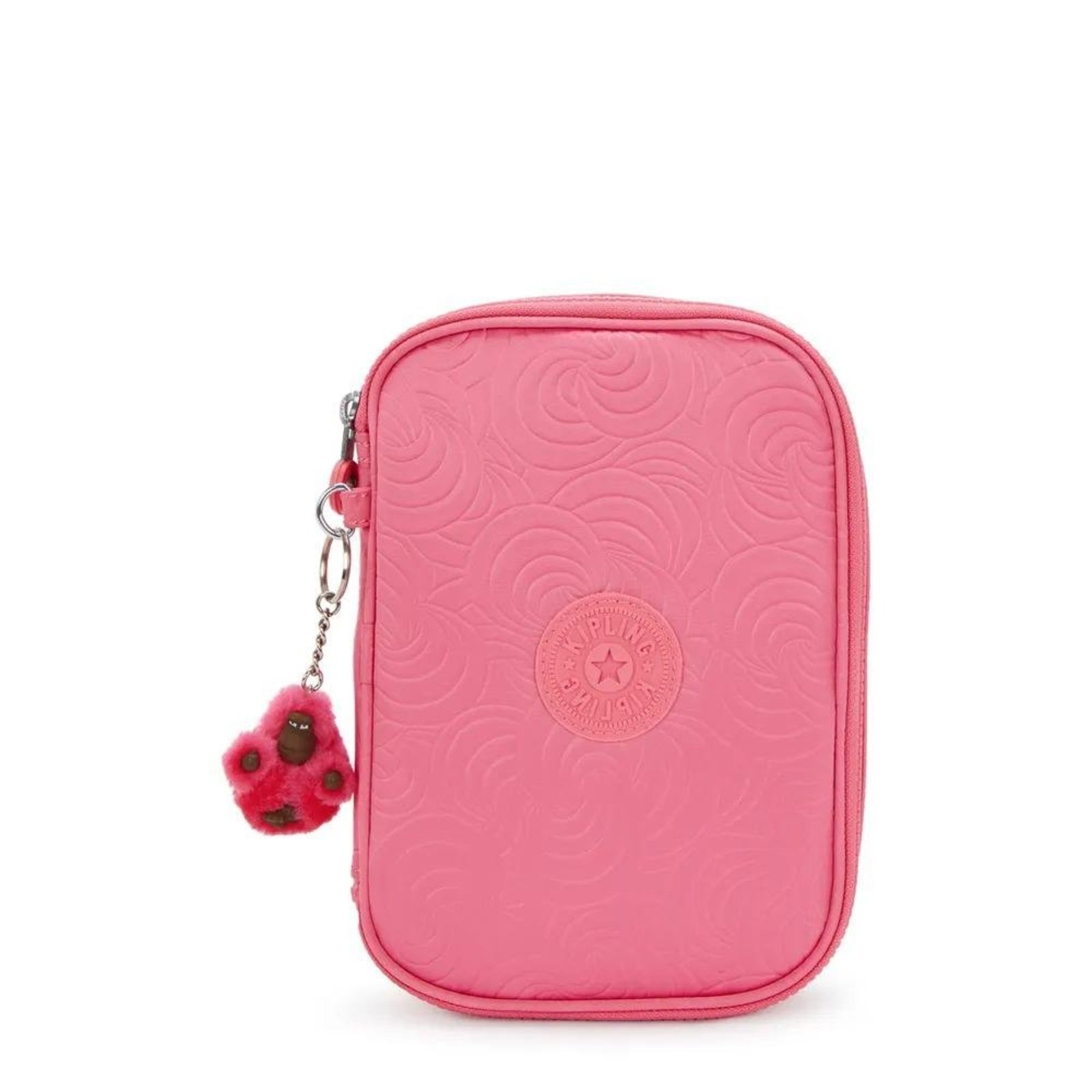 Infantil - Estojo Kipling 100 Pens Pink Swirl Emb