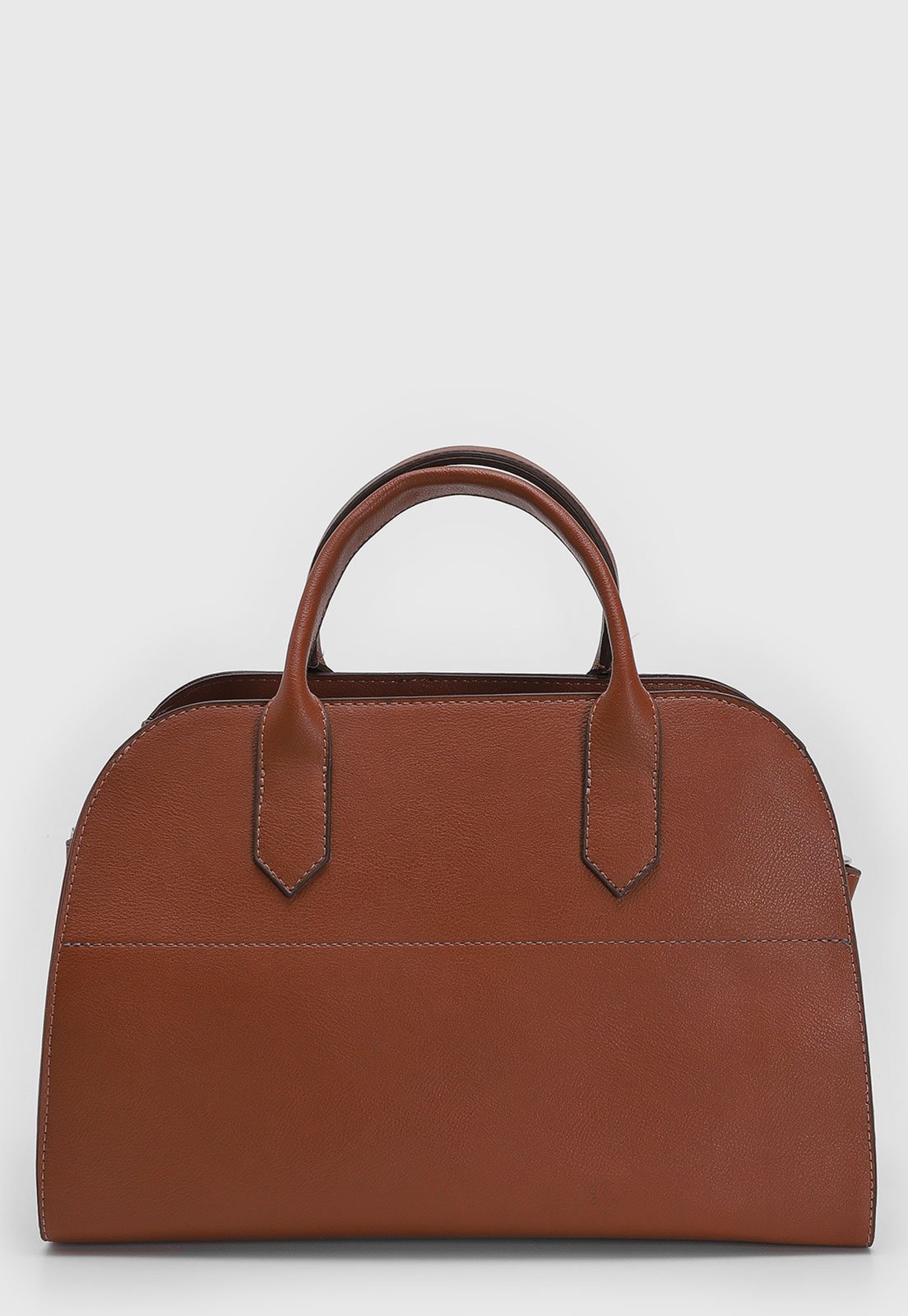 Bolsa Tiracolo Feminina ANACAPRI Alça Dupla Marrom