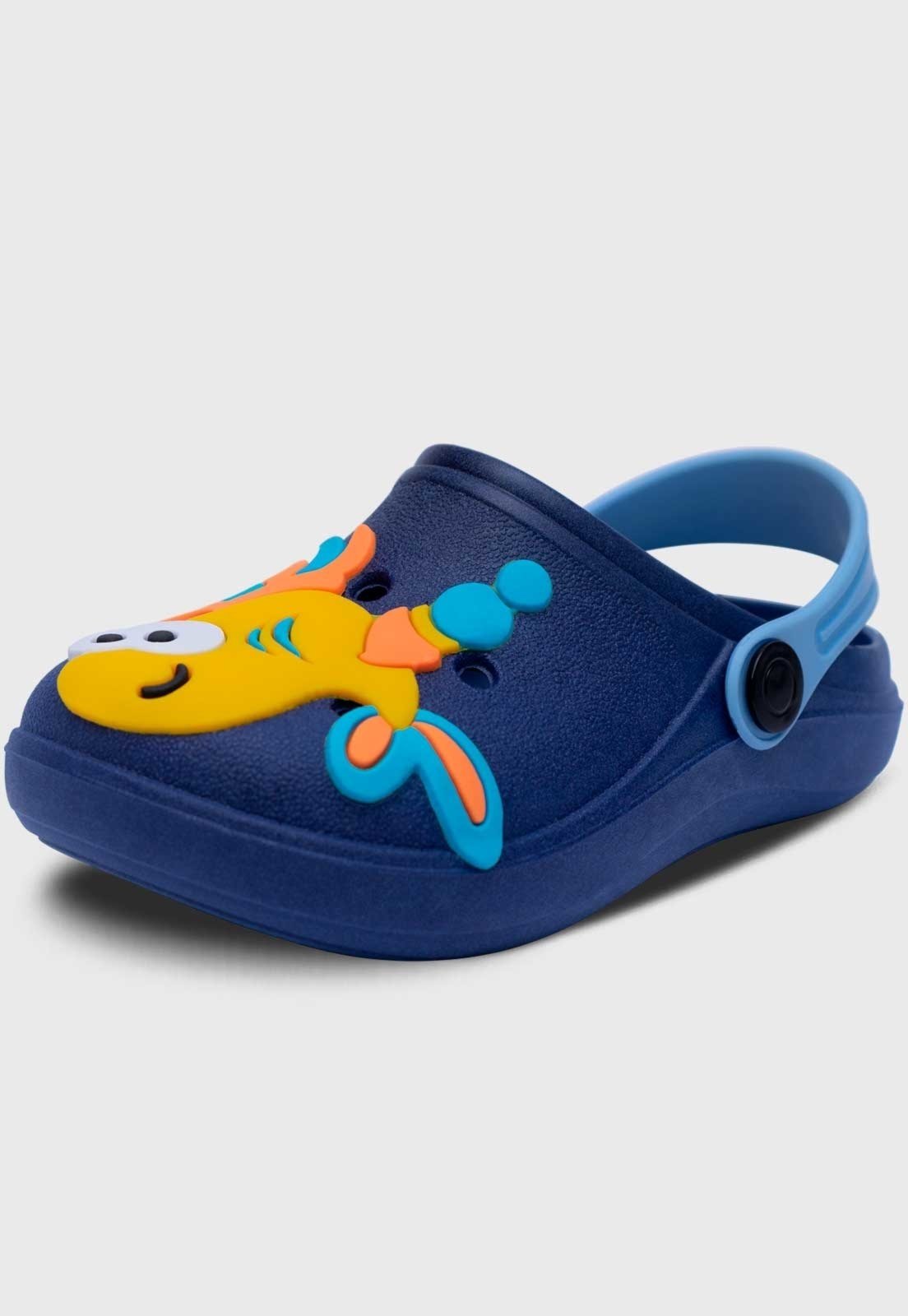 Infantil - Babuche Pópidi Peixe Marinho