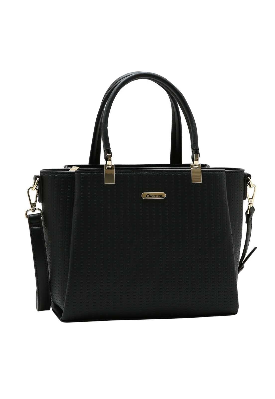 Bolsa Feminina Chenson Mão Basic Cool 3485941 Preto
