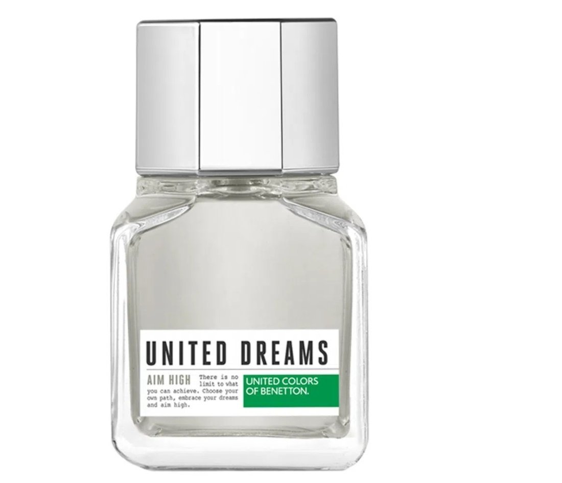 United Dreams Aim High Benetton Eau De Toilette - Perfume Masculino 60Ml