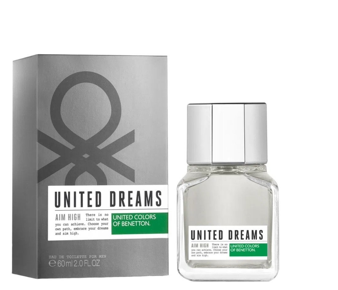 Vista 3 United Dreams Aim High Benetton Eau De Toilette - Perfume Masculino unico Benetton unico
