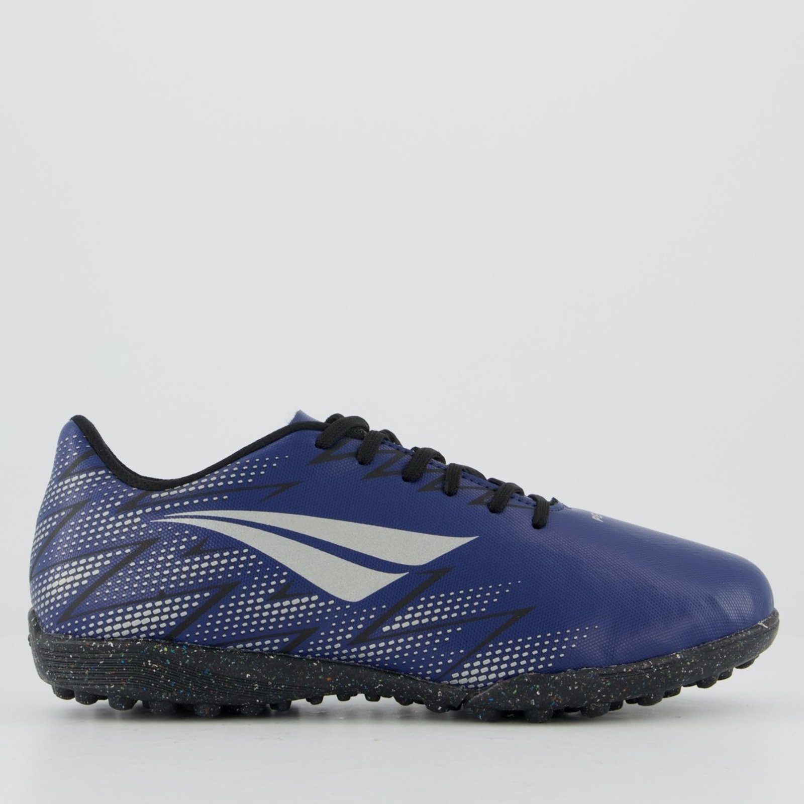 Chuteira Penalty Tornado Y-2 Society Azul Marinho e Preto
