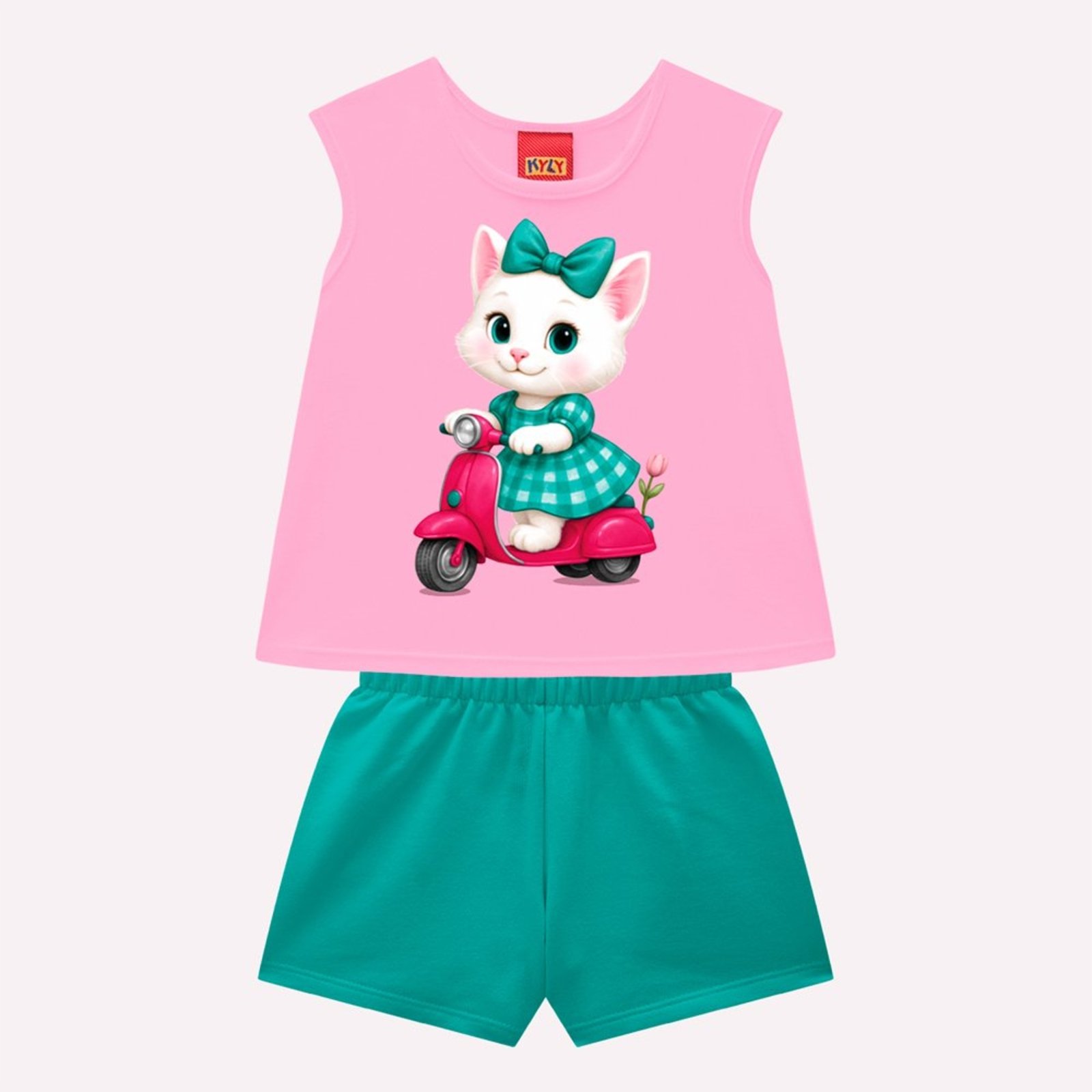 Infantil - Conjunto Menina Estampa Kyly