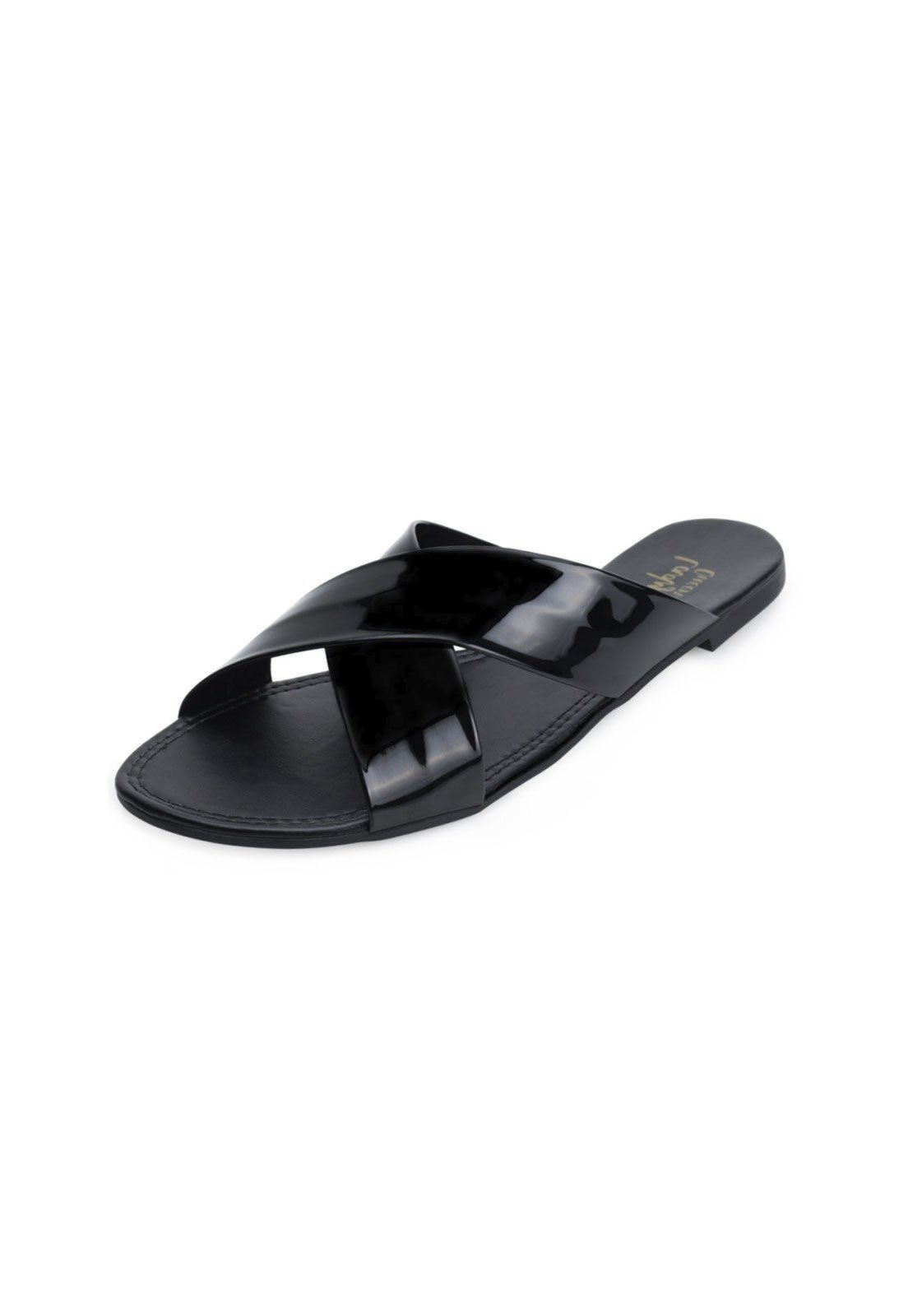 Rasteira Lady Queen AN22-20511 Preto