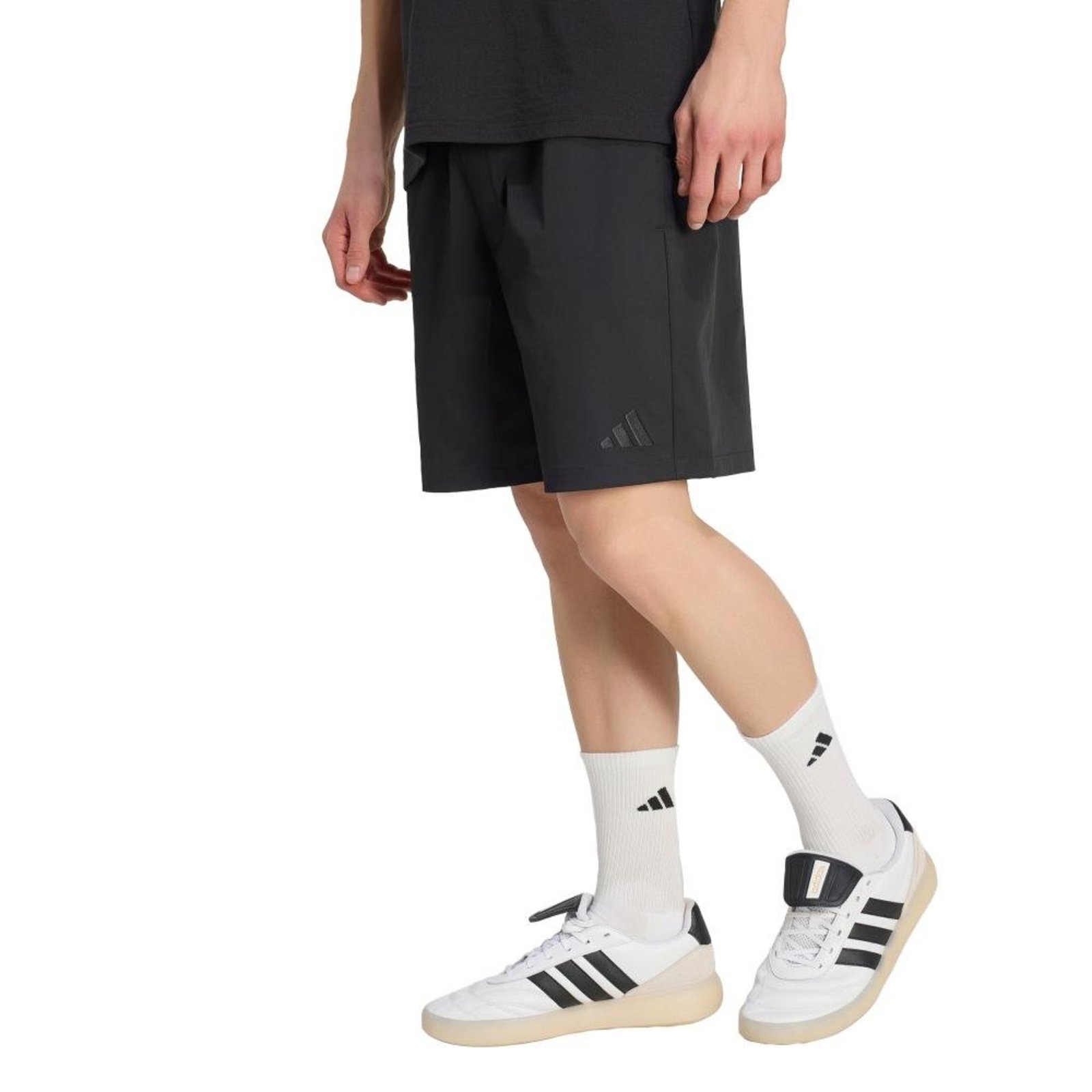 Shorts Algodão adidas adidas Sportswear Preto