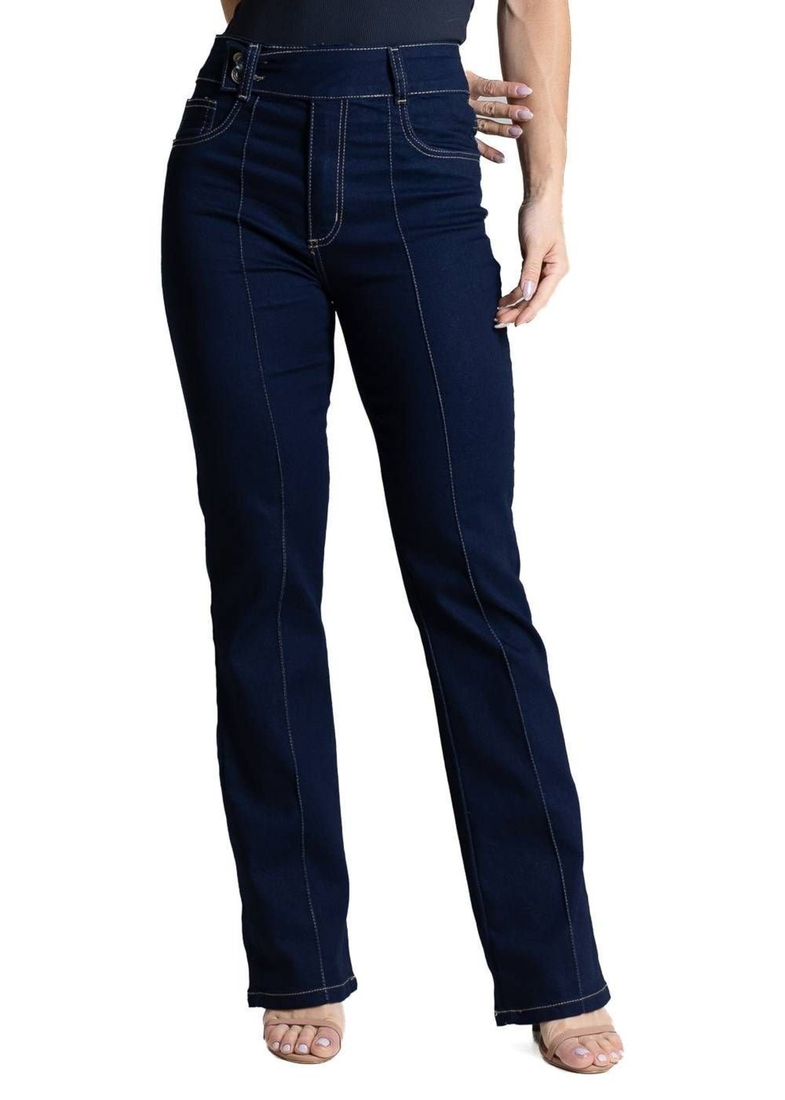 Calça Jeans Sawary Reta - 284074 - Azul - Sawary