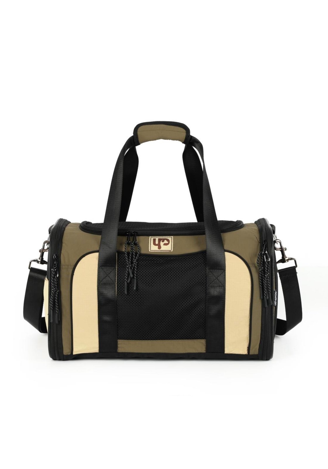Vista 2 Infantil - Sacola Transporte Pet Up4you M Abertura Dupla Viagem/Passeio Up4you verde