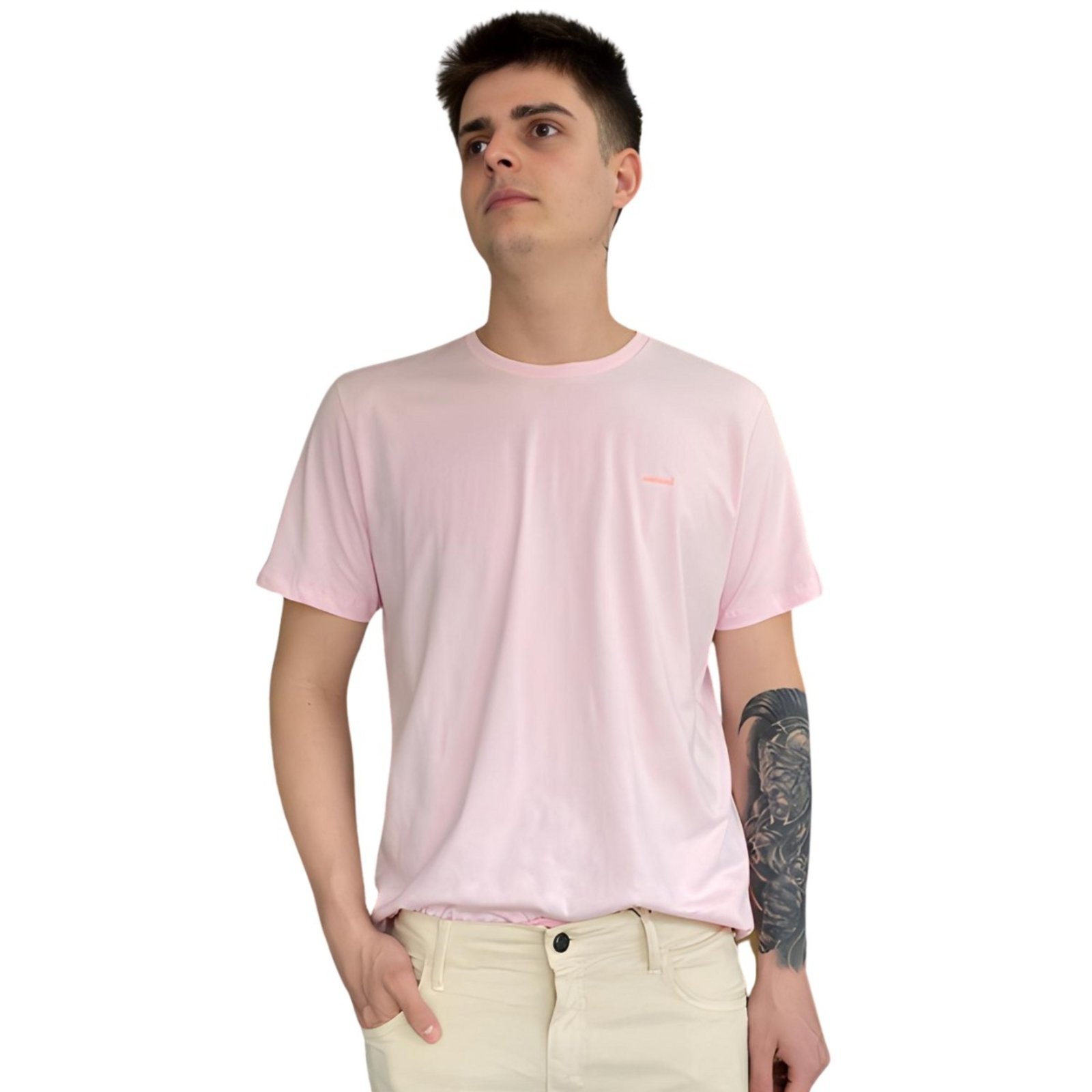 Camiseta Masculina Básica Colcci Color